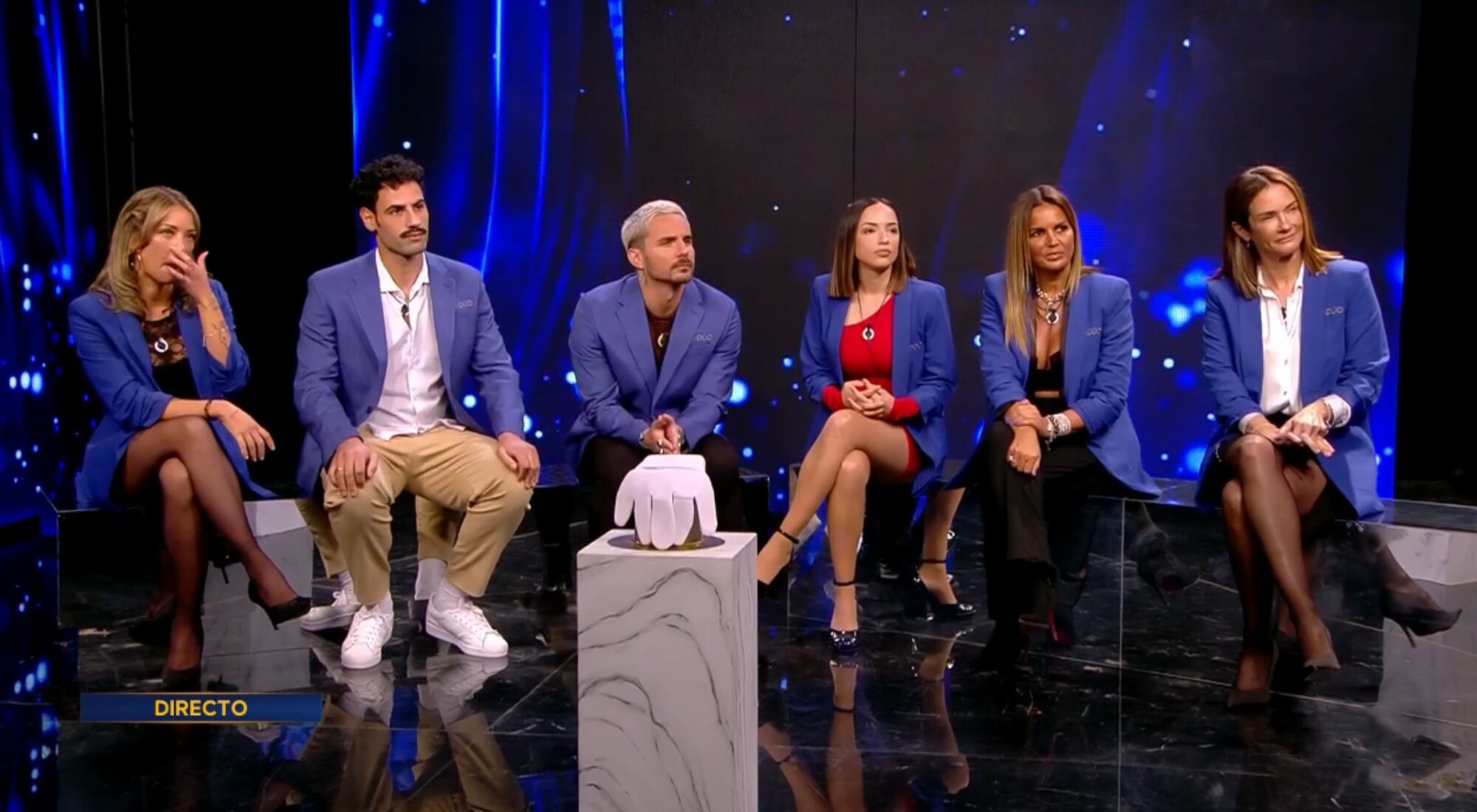 Los seis finalistas de 'GH Dúo 2' antes de la segunda expulsión de la gala 7