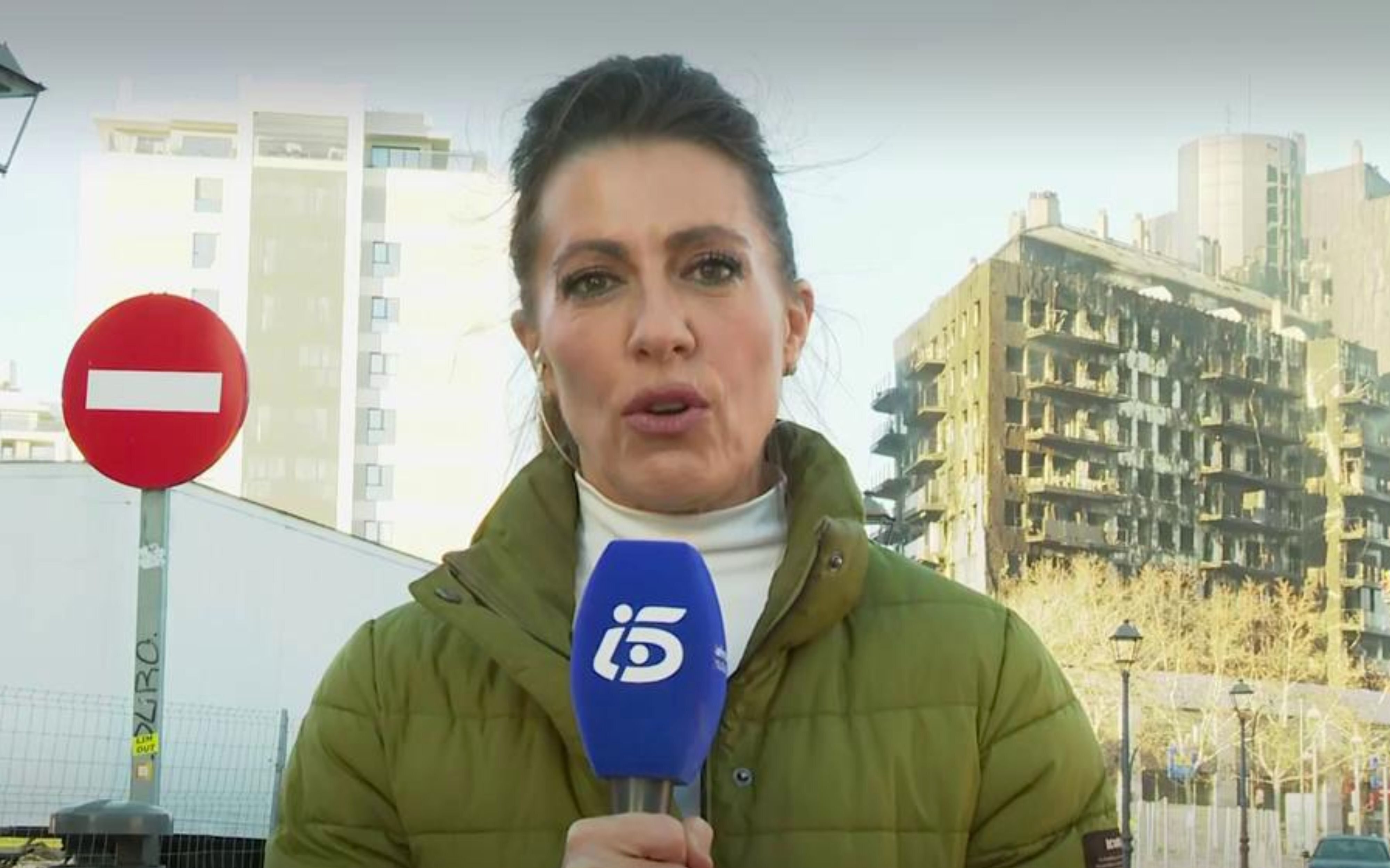 Ángeles Blanco en 'Informativos Telecinco Matinal' desde Valencia