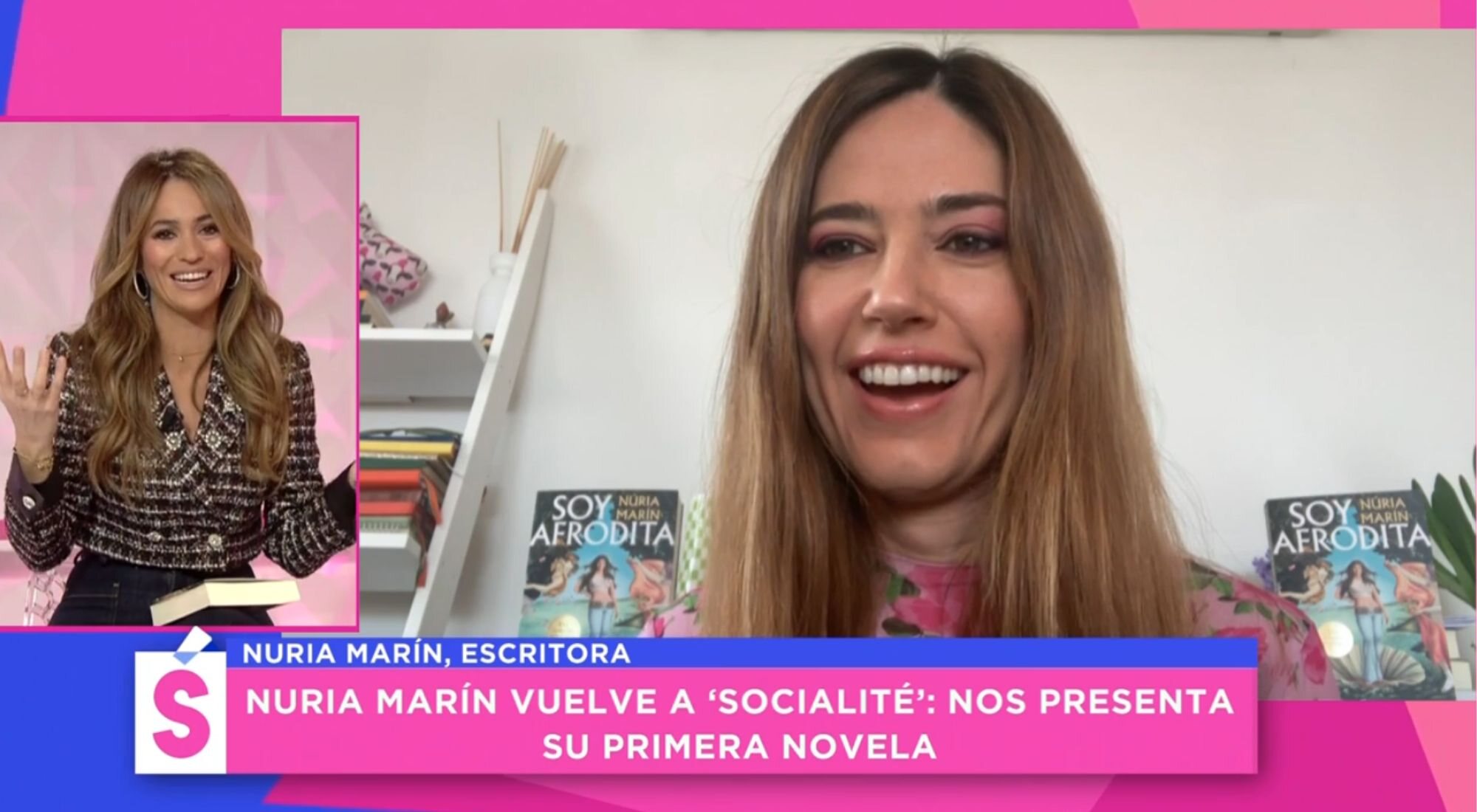 María Verdoy y Nuria Marín en 'Socialité'