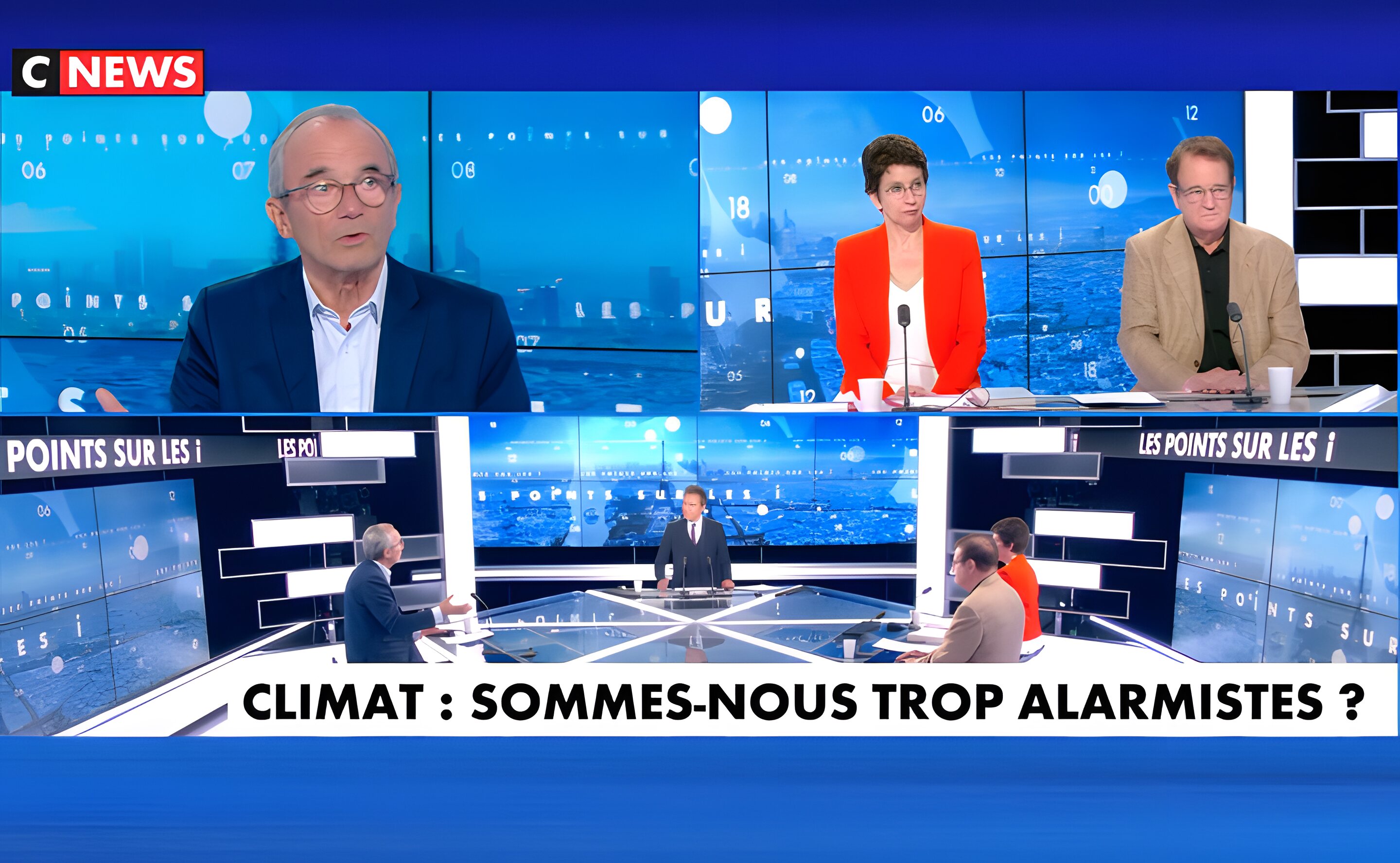 CNews, debatiendo sobre el cambio climático