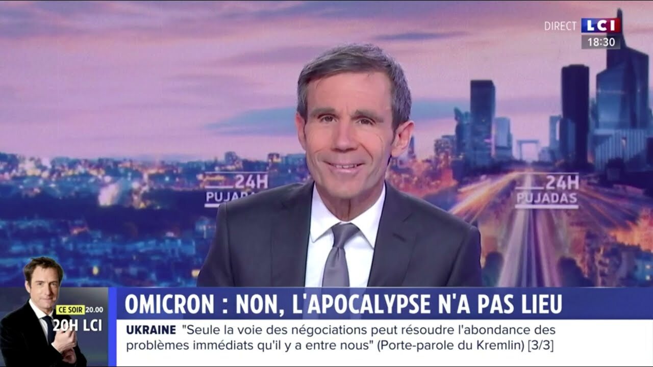 David Pujadas, en la sintonía de LCI