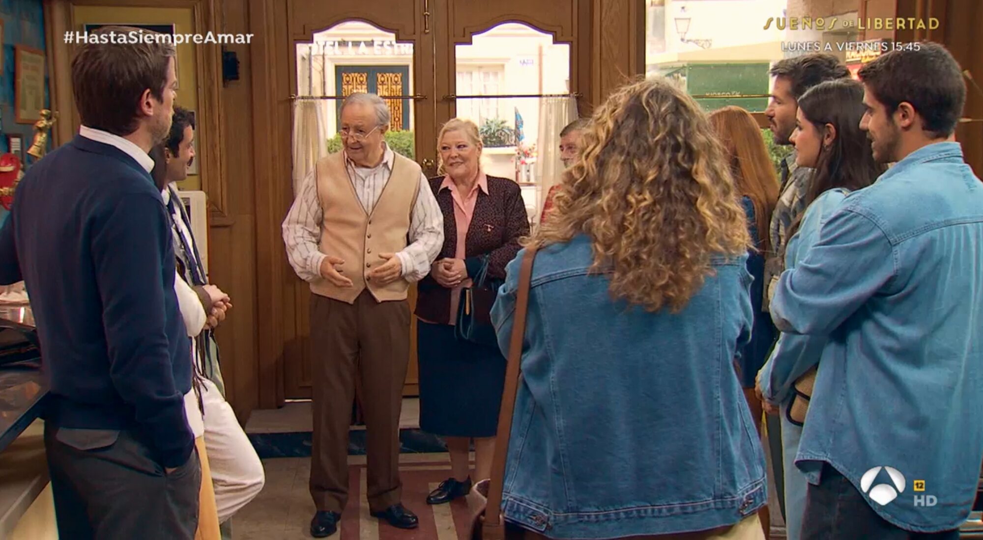 Pelayo se despide de su familia en el final de &#39;Amar es para siempre&#39;