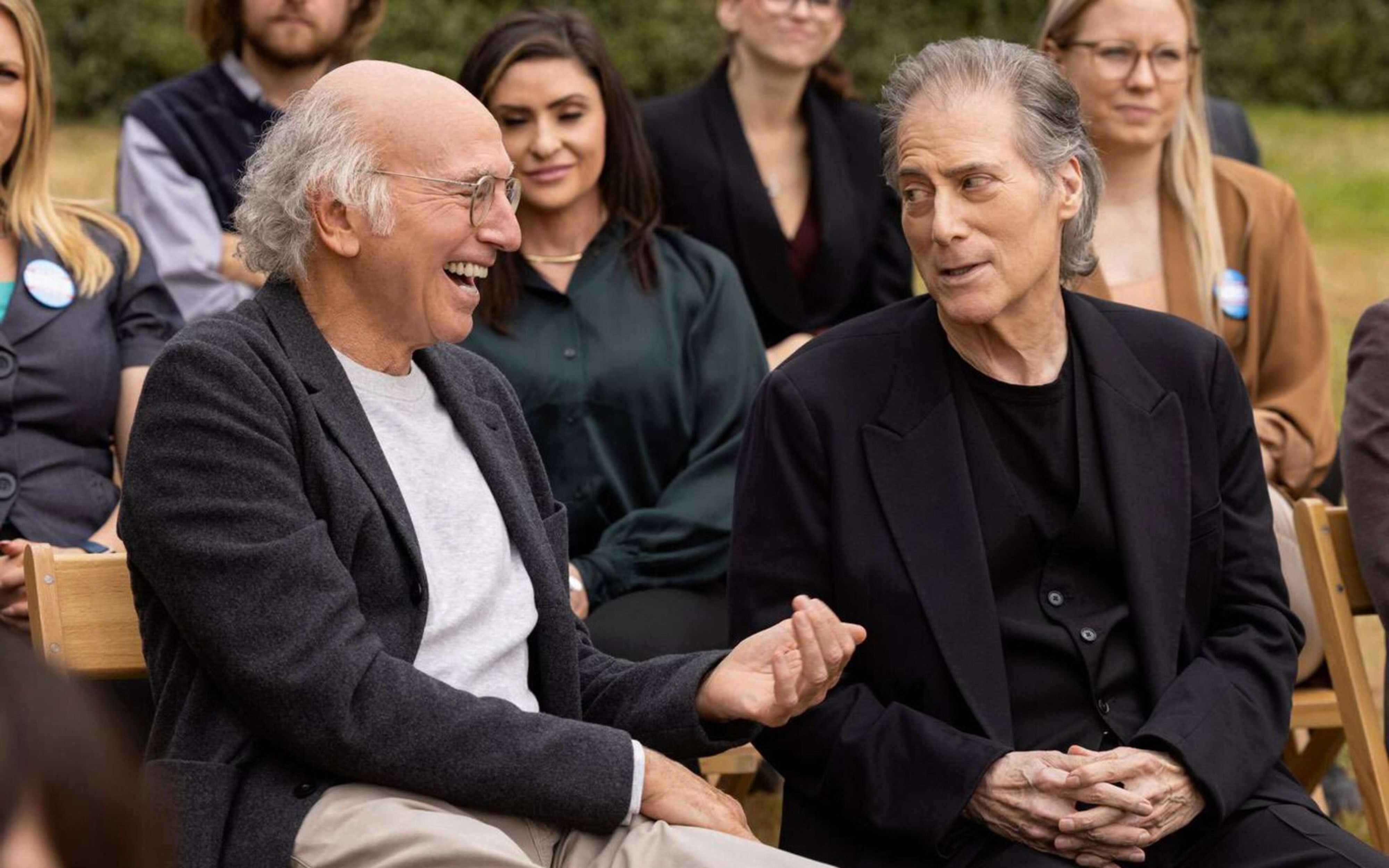 Richard Lewis junto a Larry David en &#39;Curb Your Enthusiasm&#39;