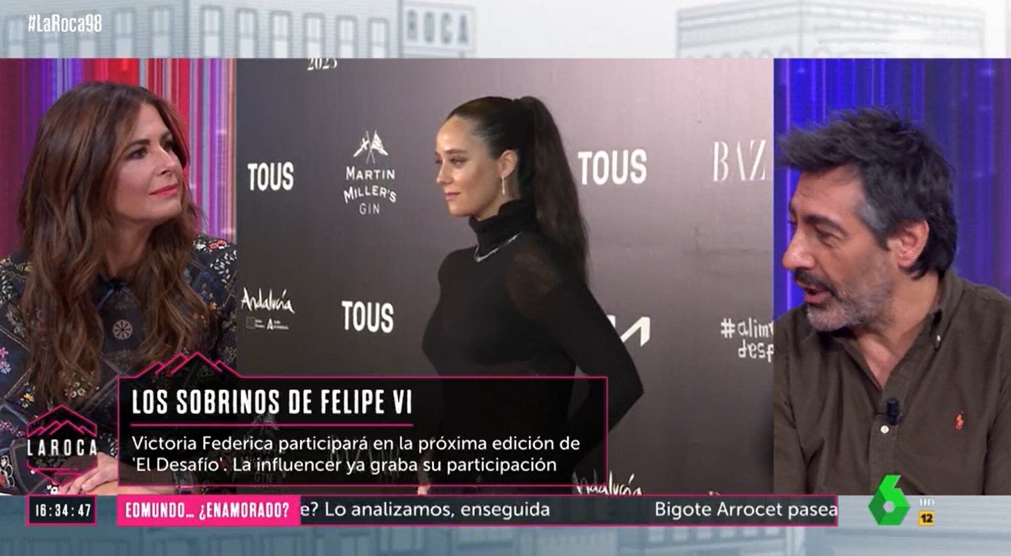 Juan del Val habla en &#39;La Roca&#39; del fichaje de Victoria Federica en &#39;El desafío&#39;