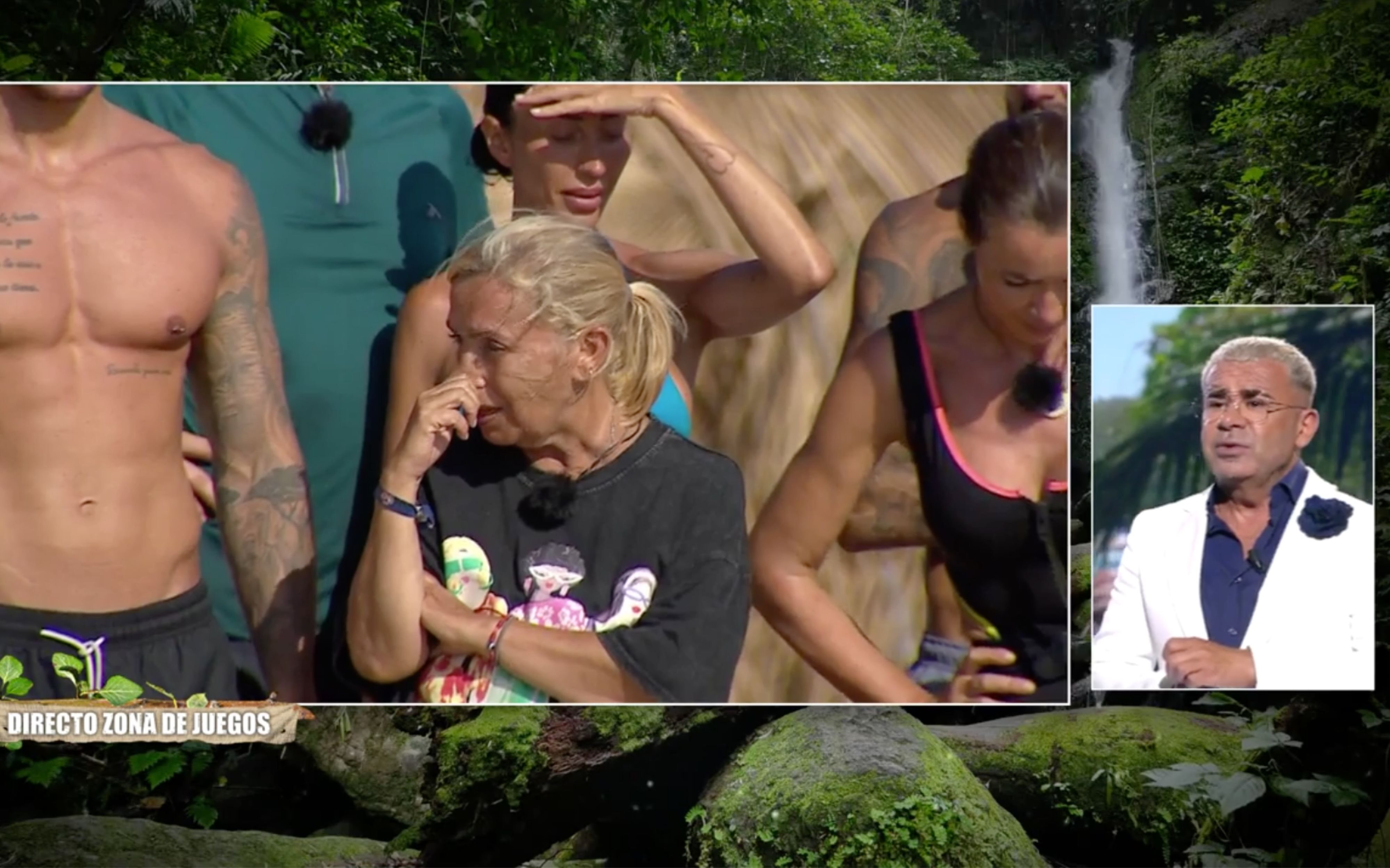 Carmen Borrego y Jorge Javier Vázquez en &#39;Supervivientes&#39;