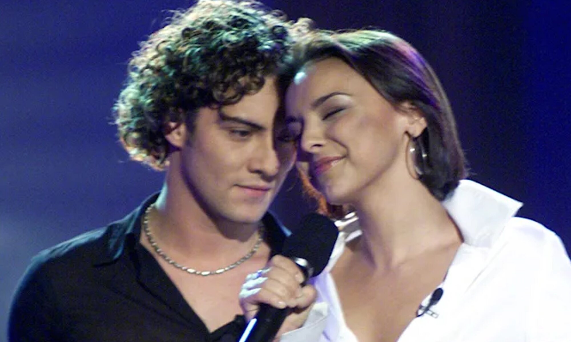 Chenoa y David Bisbal en 'Operación Triunfo'