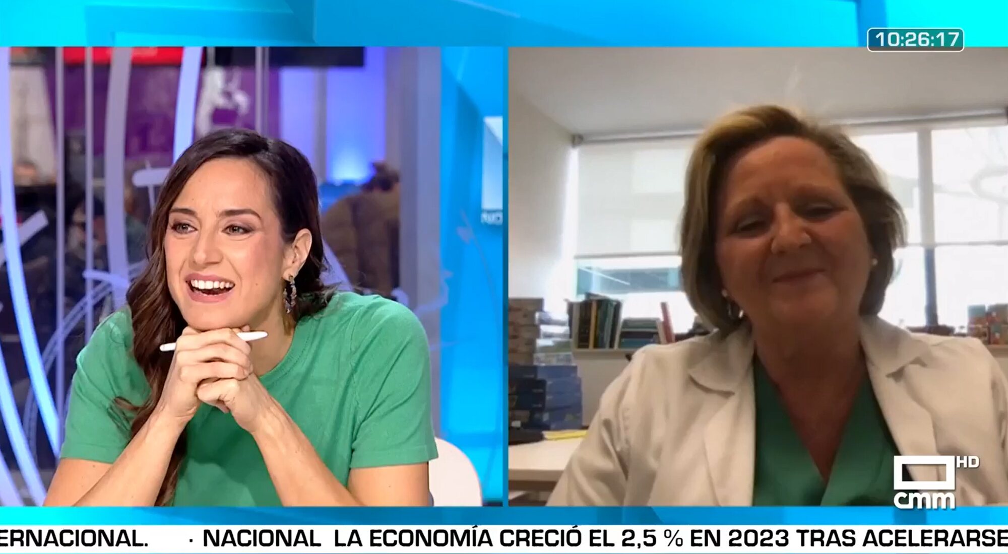 Laura Izquierdo dedica un cariñoso mensaje a su madre en 'Castilla-La Mancha despierta'