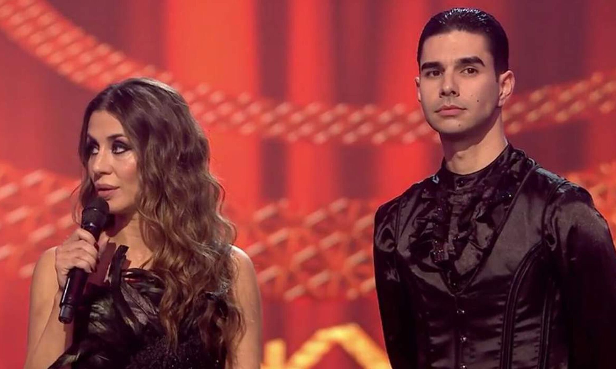 Elena Tablada y Adrián Esperón en 'Bailando con las estrellas'