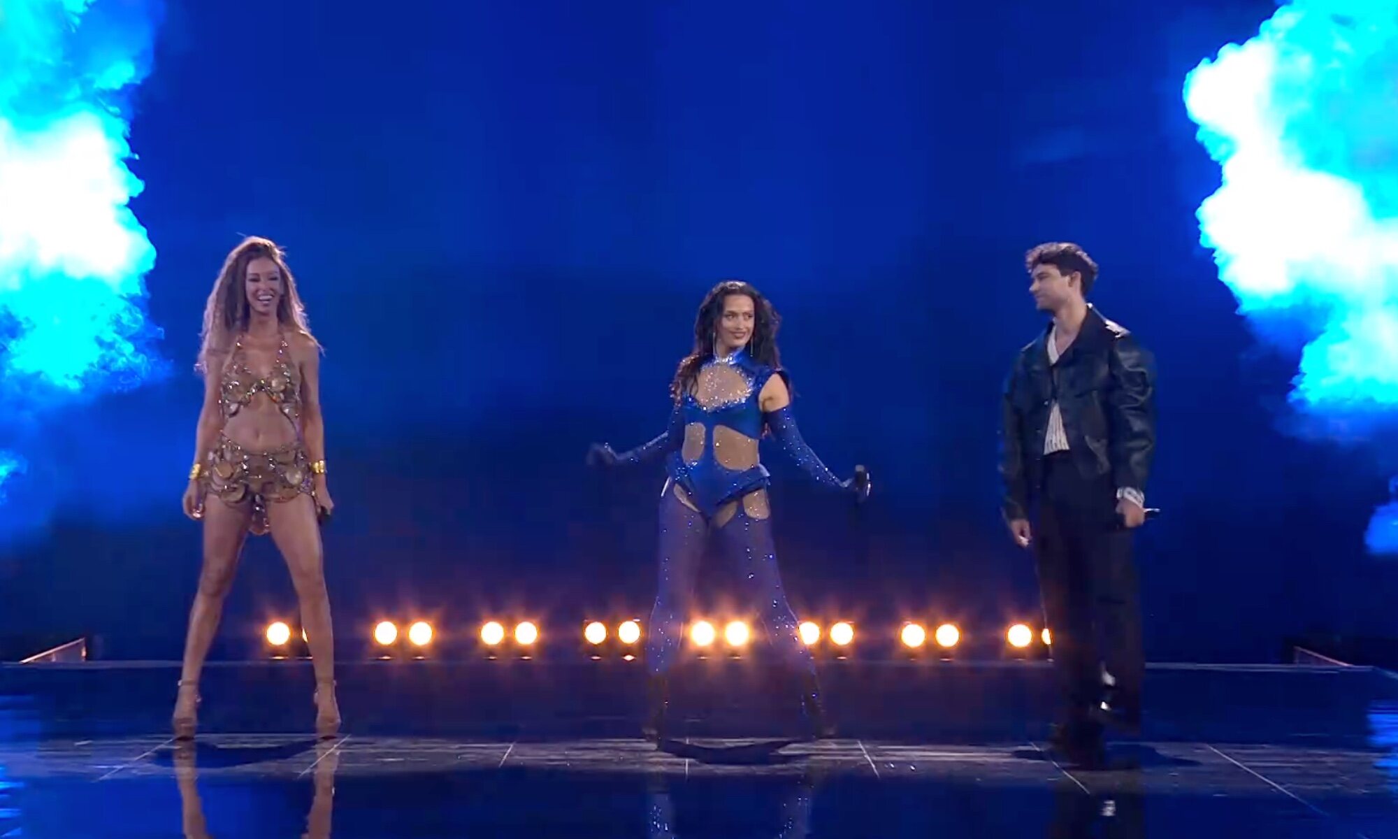 Eleni Foureira, Chanel y Eric Saade en Eurovisión 2024