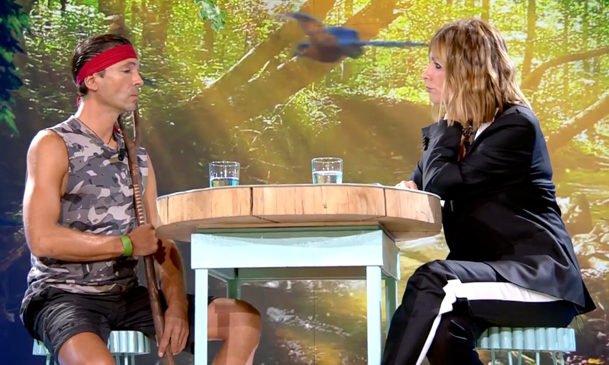 Ángel Cristo y Sandra Barneda en &#39;Supervivientes&#39;
