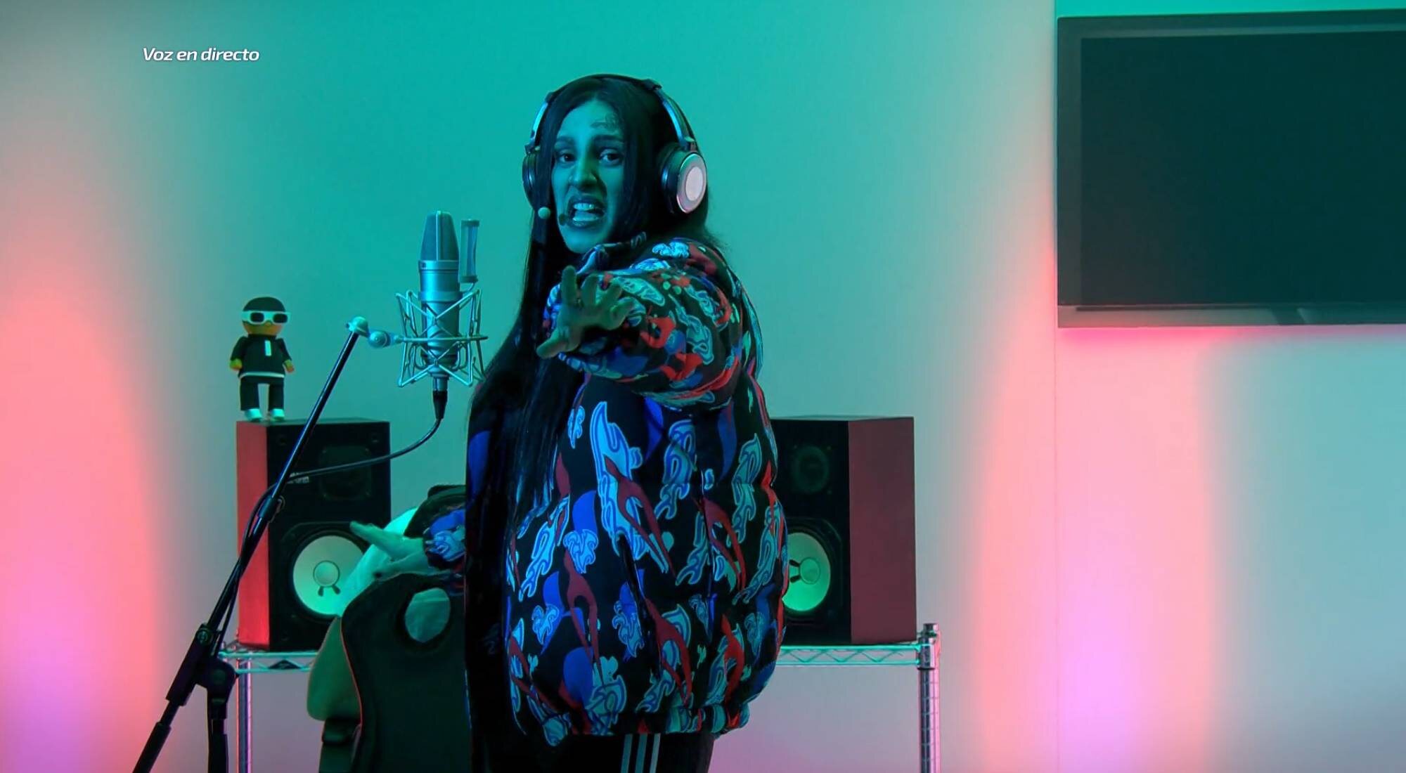 Conchita imita a Ptazeta en la gala 8 de 'Tu cara me suena 11'