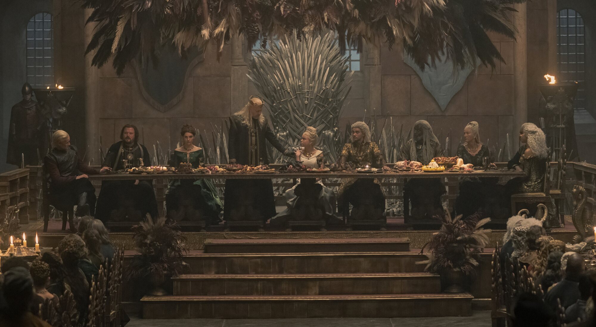 El banquete de la boda de Rhaenyra y Laenor