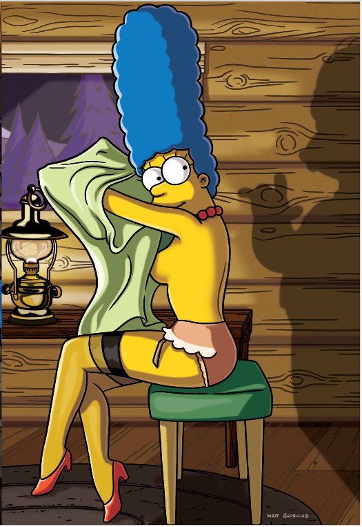 Marge Simpson desnuda