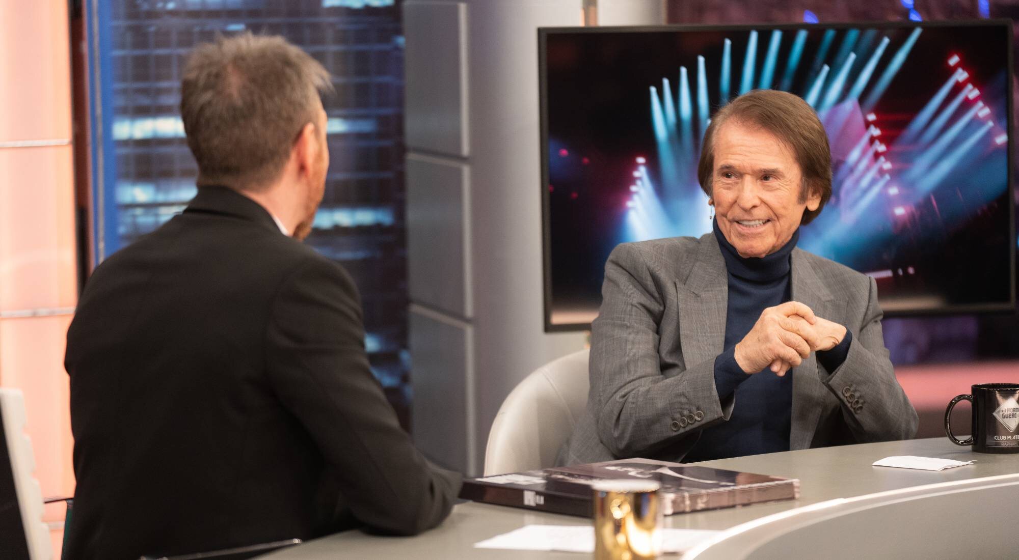 Raphael en 'El hormiguero' un día antes de su visita a 'La revuelta'