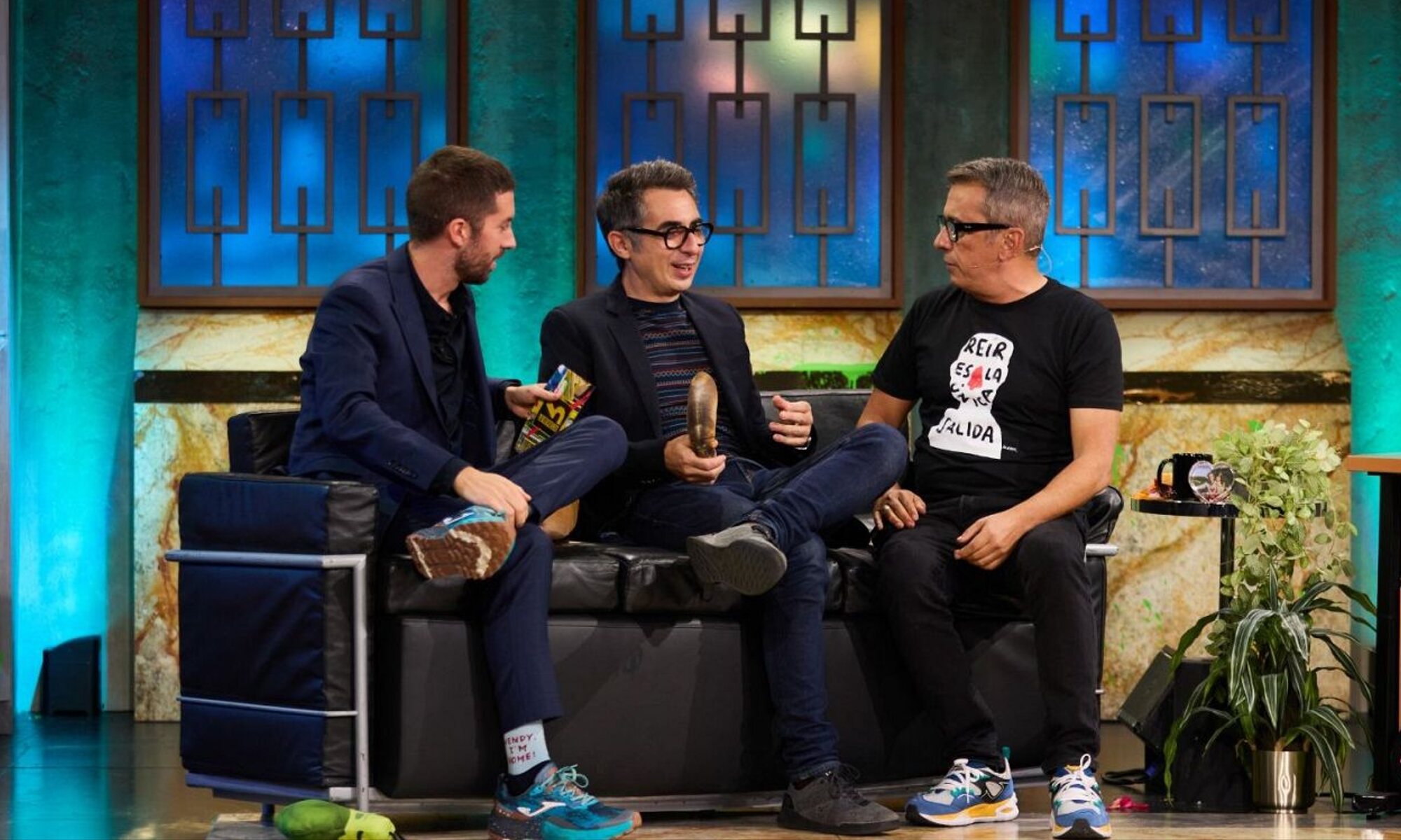 Andreu Buenafuente y Berto Romero en &#39;La revuelta&#39;