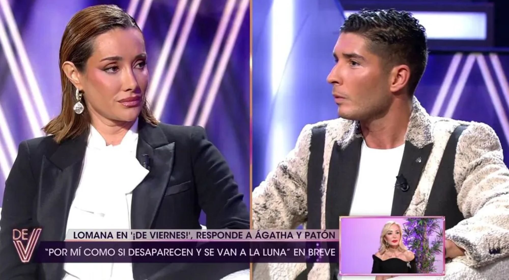 Adara Molinero y Álex Ghita