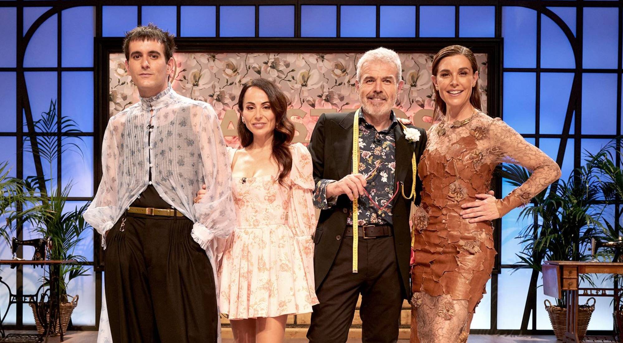 Palomo Spain, María Escoté, Lorenzo Caprile y Raquel Sánchez Silva en el taller de &#39;Maestros de la costura Celebrity&#39;