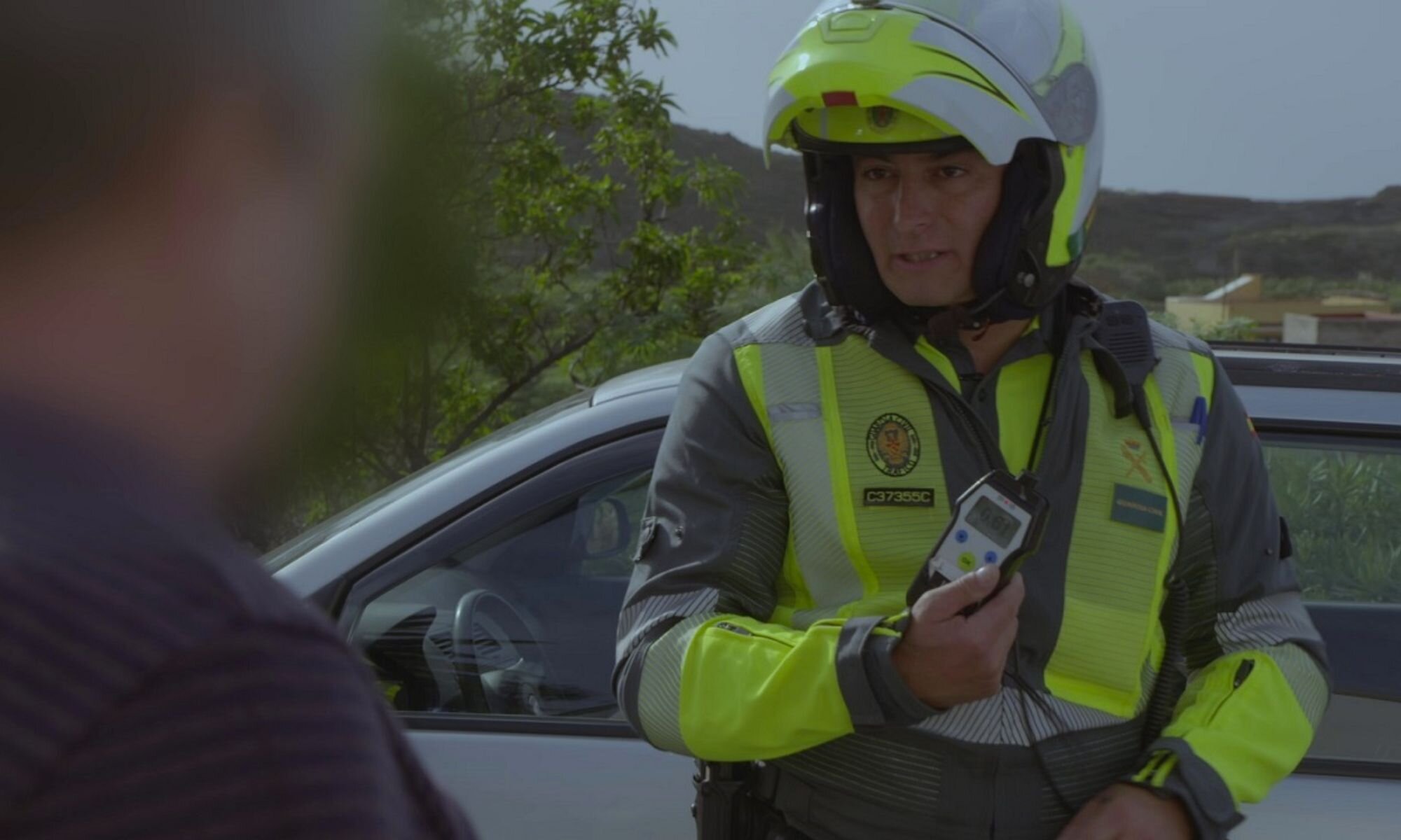 &#39;Control de carreteras: España&#39;