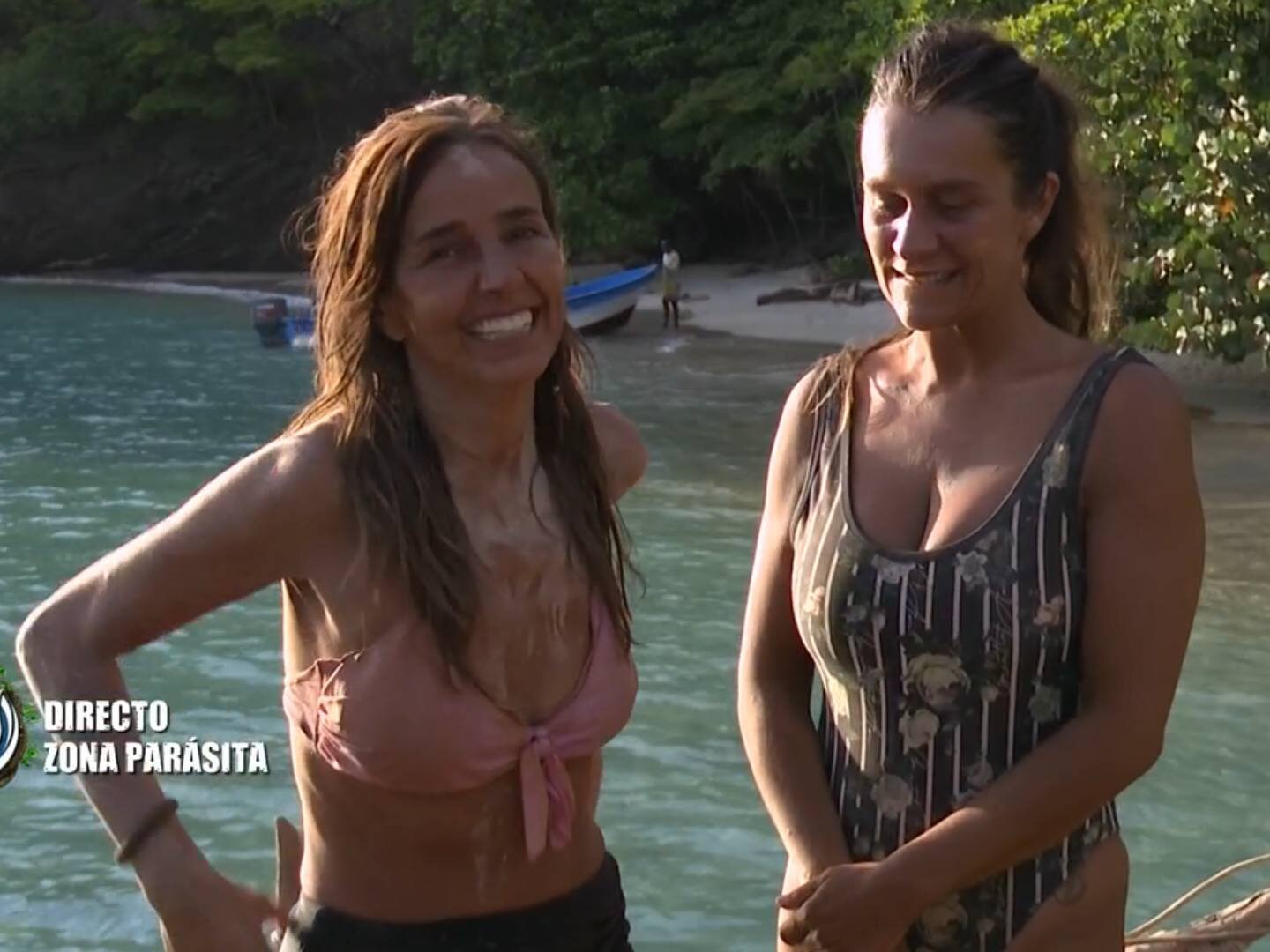 Carmen Alcayde y Laura Cuevas en la Zona Parásita de &#39;Sueprvivientes 2025&#39;