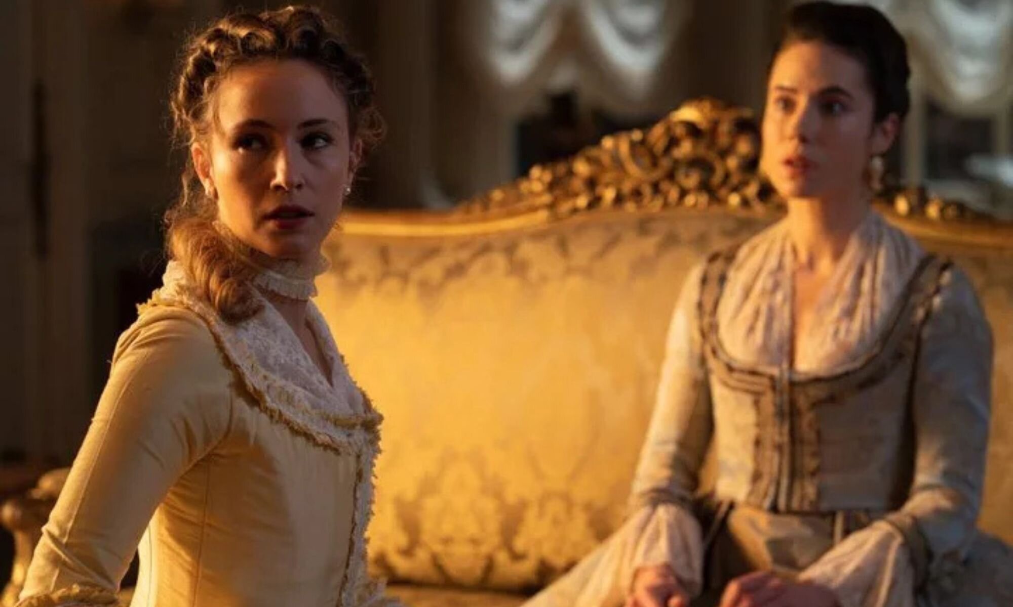 Marina Sabadell y Miren Arrieta como Irene y Mercedes en 'Valle Salvaje'