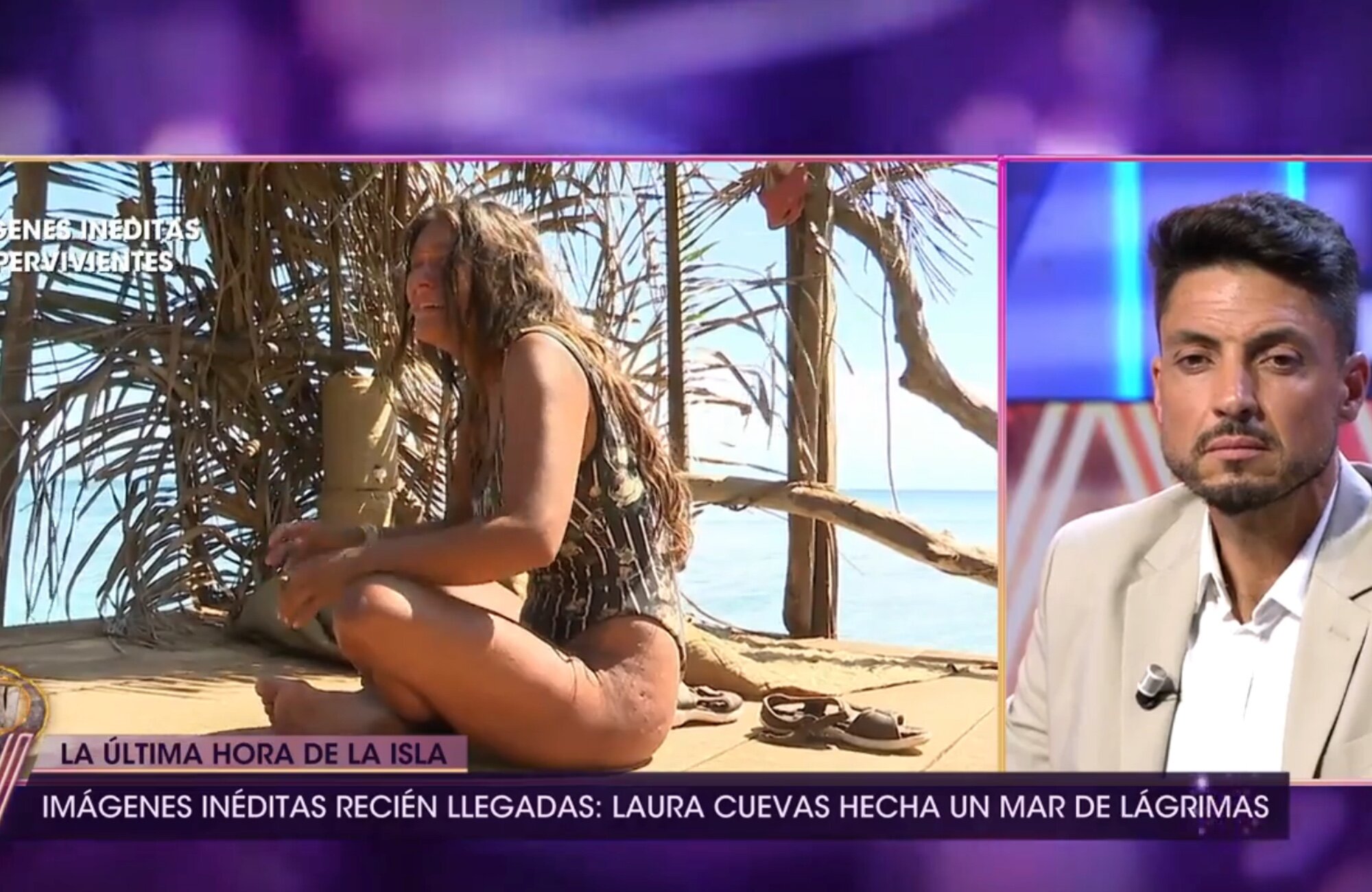 '¡De viernes!' emite las imágenes de Laura Cuevas en 'Supervivientes'