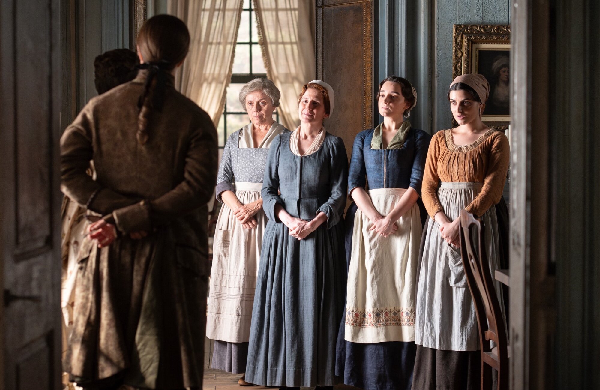 Parte del reparto de &#39;Valle Salvaje&#39;