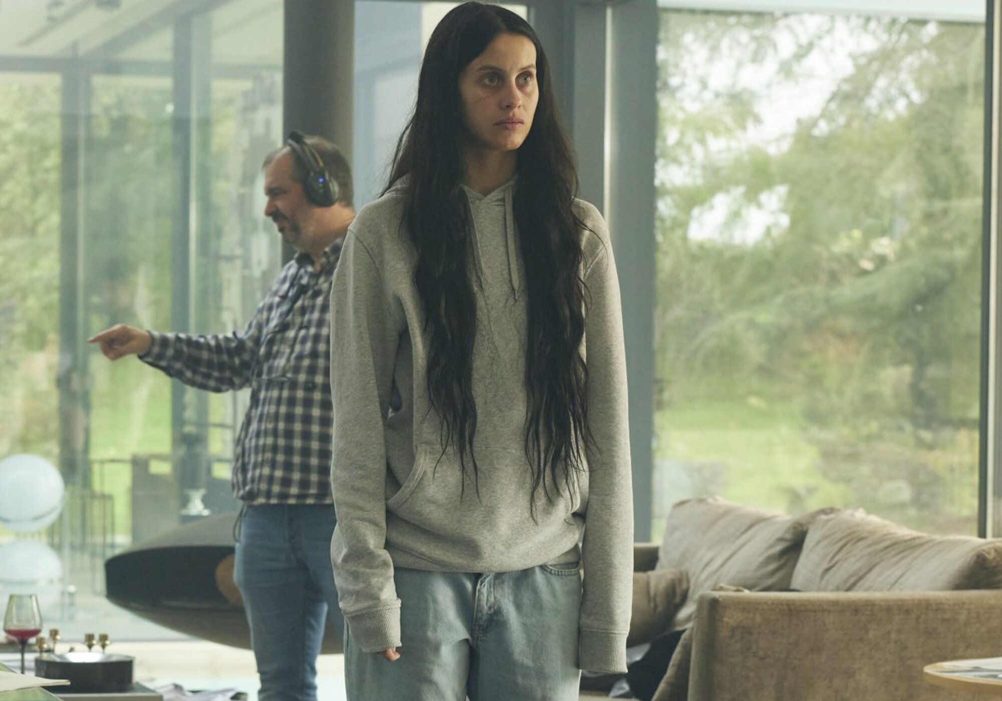 Milena Smit en el rodaje de &#39;Los sin nombre&#39;