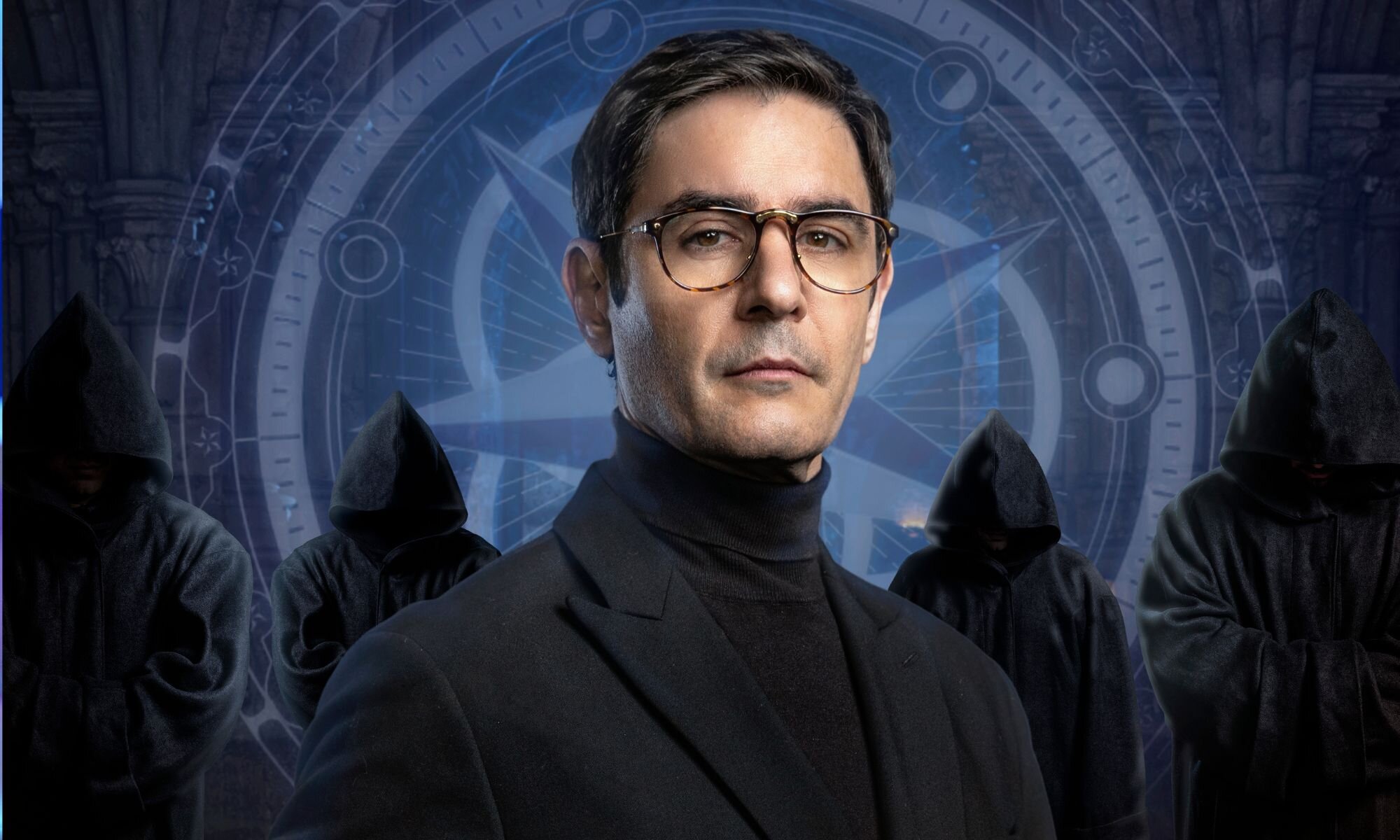 Juanra Bonet posa como presentador de 'Traitors España'