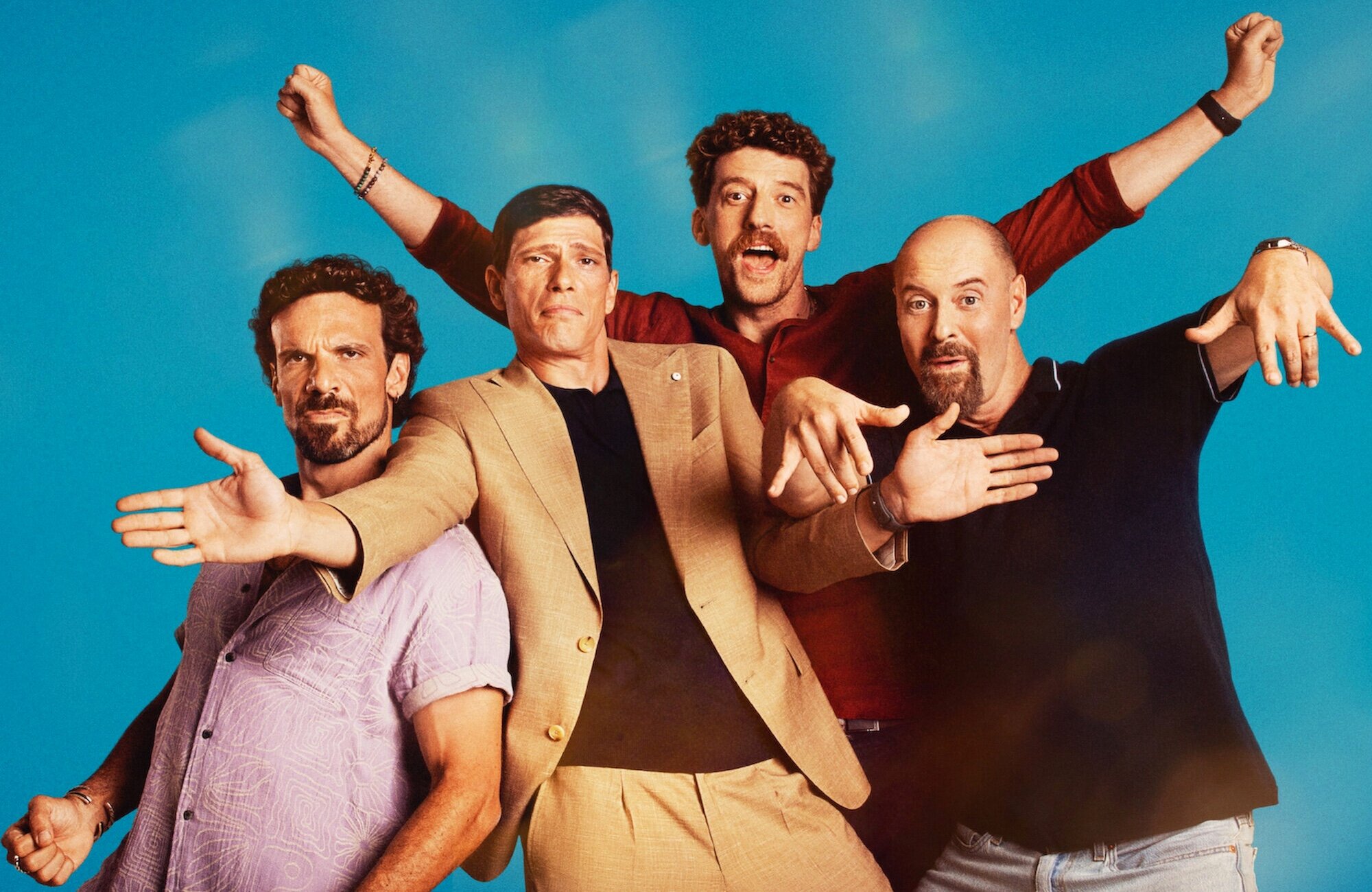 Los cuatro protagonistas de &#39;Machos de verdad&#39;