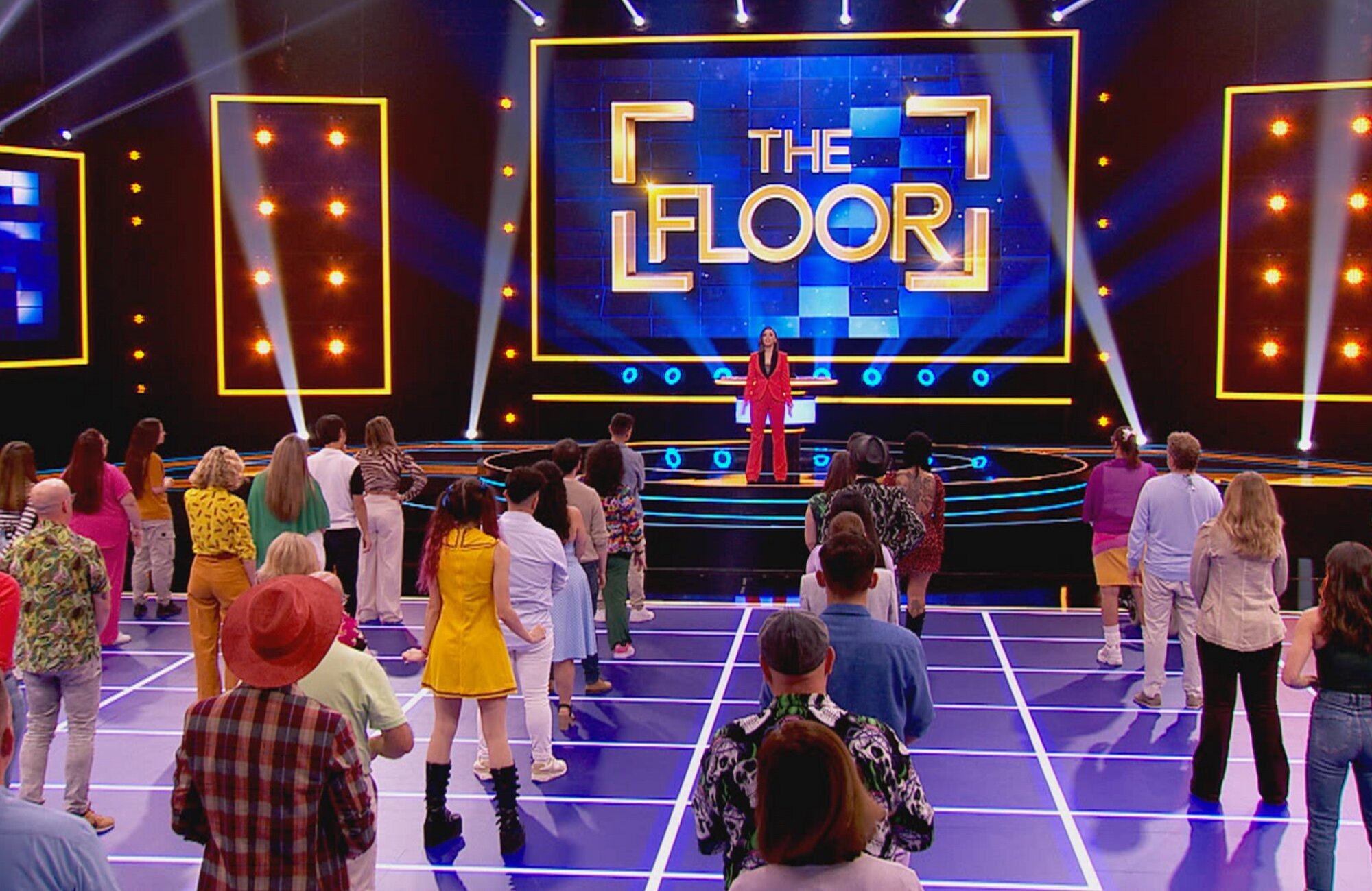 Chenoa frente a los concursantes de &#39;The Floor&#39;