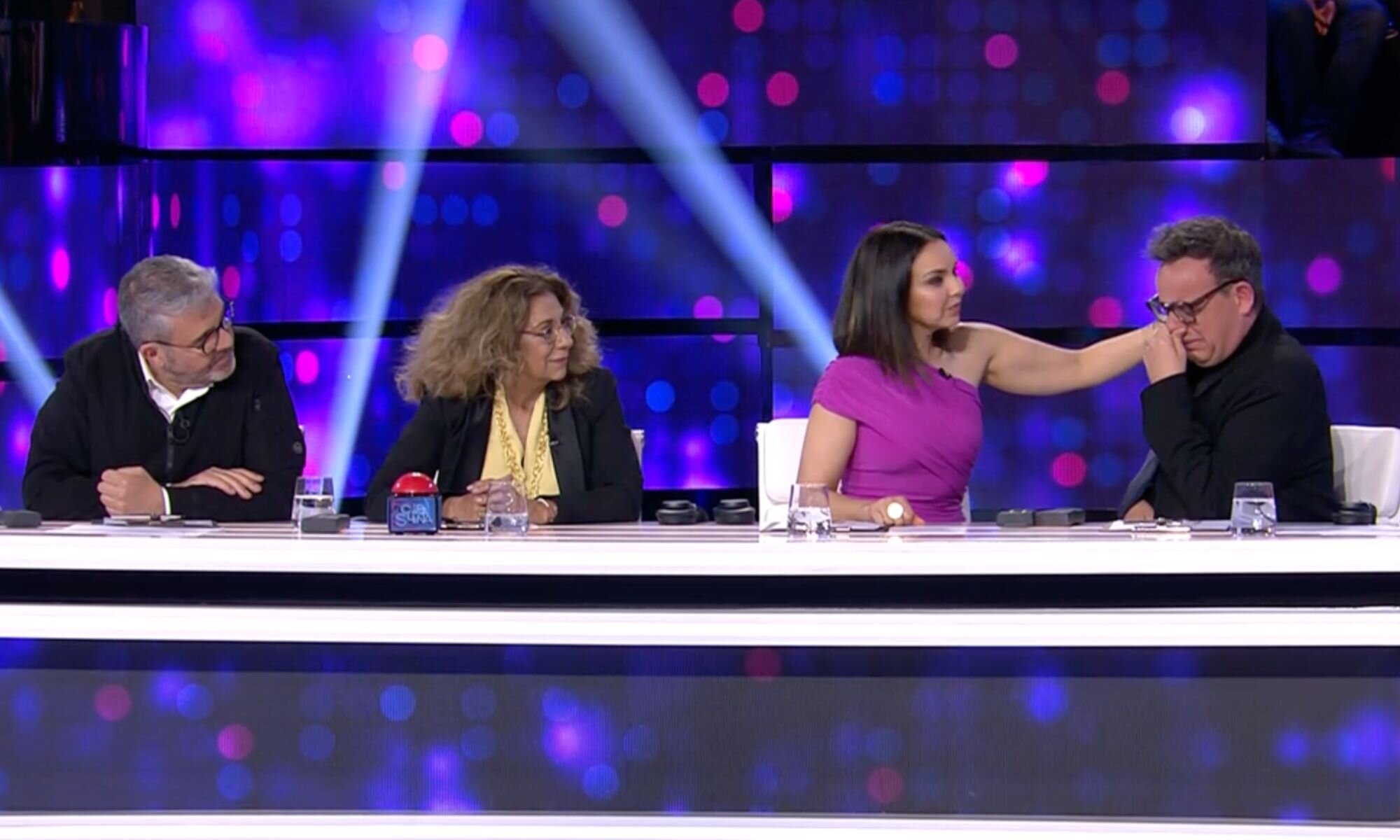 Àngel Llàcer emocionado en 'Tu cara me suena 12'