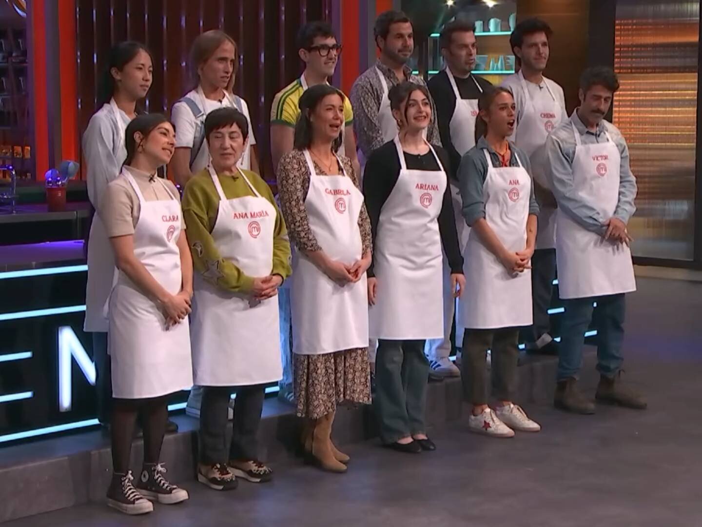 Los aspirantes de 'MasterChef 13' en el programa 5
