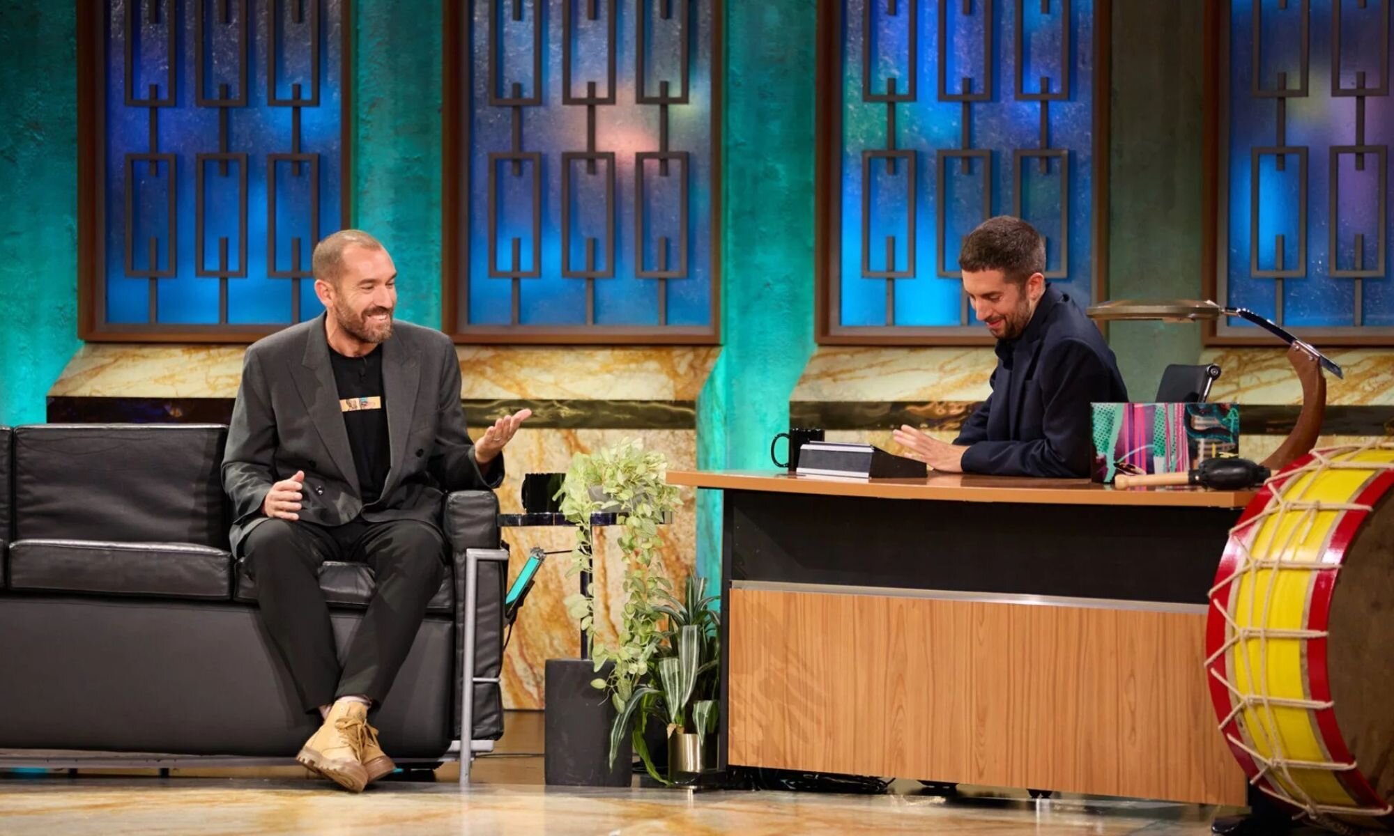 Jorge Ponce con David Broncano en 'La Revuelta'