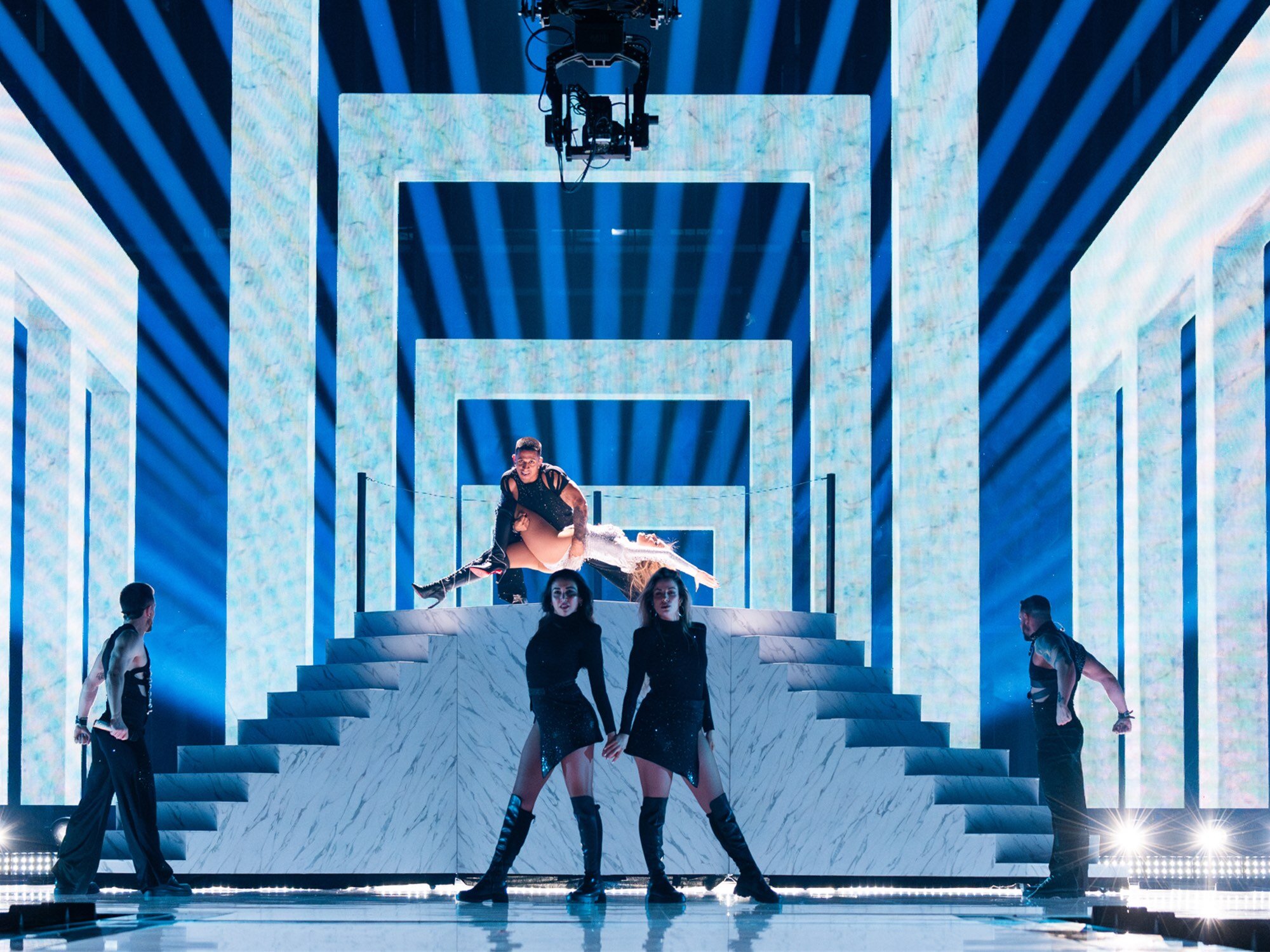 Final del primer ensayo de Melody en Eurovisión 2025