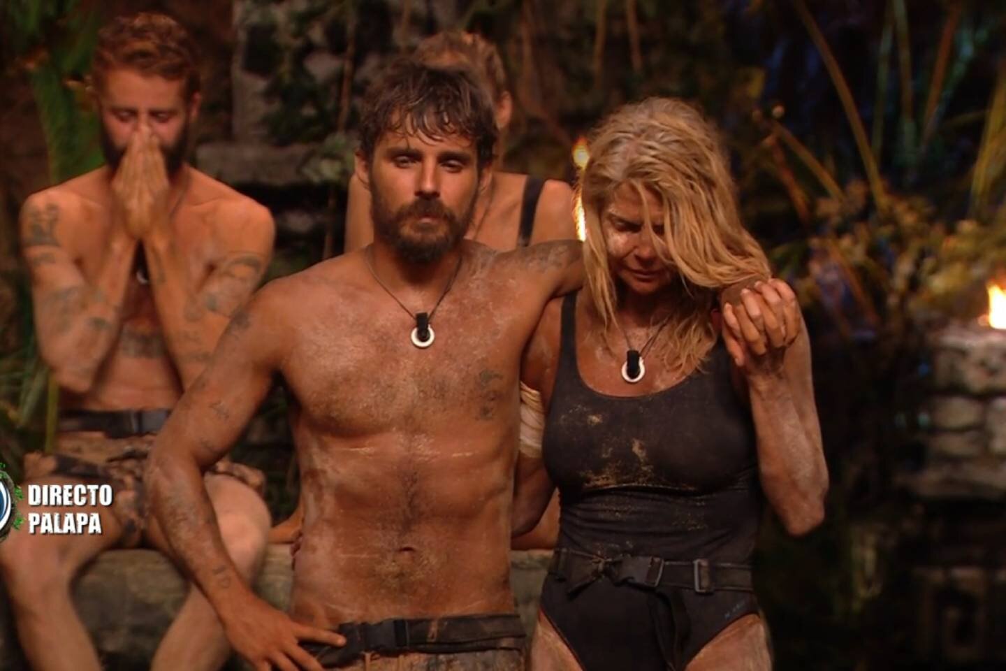 Manuel y Makoke antes de la expulsión de la gala 5 de 'Supervivientes 2025'
