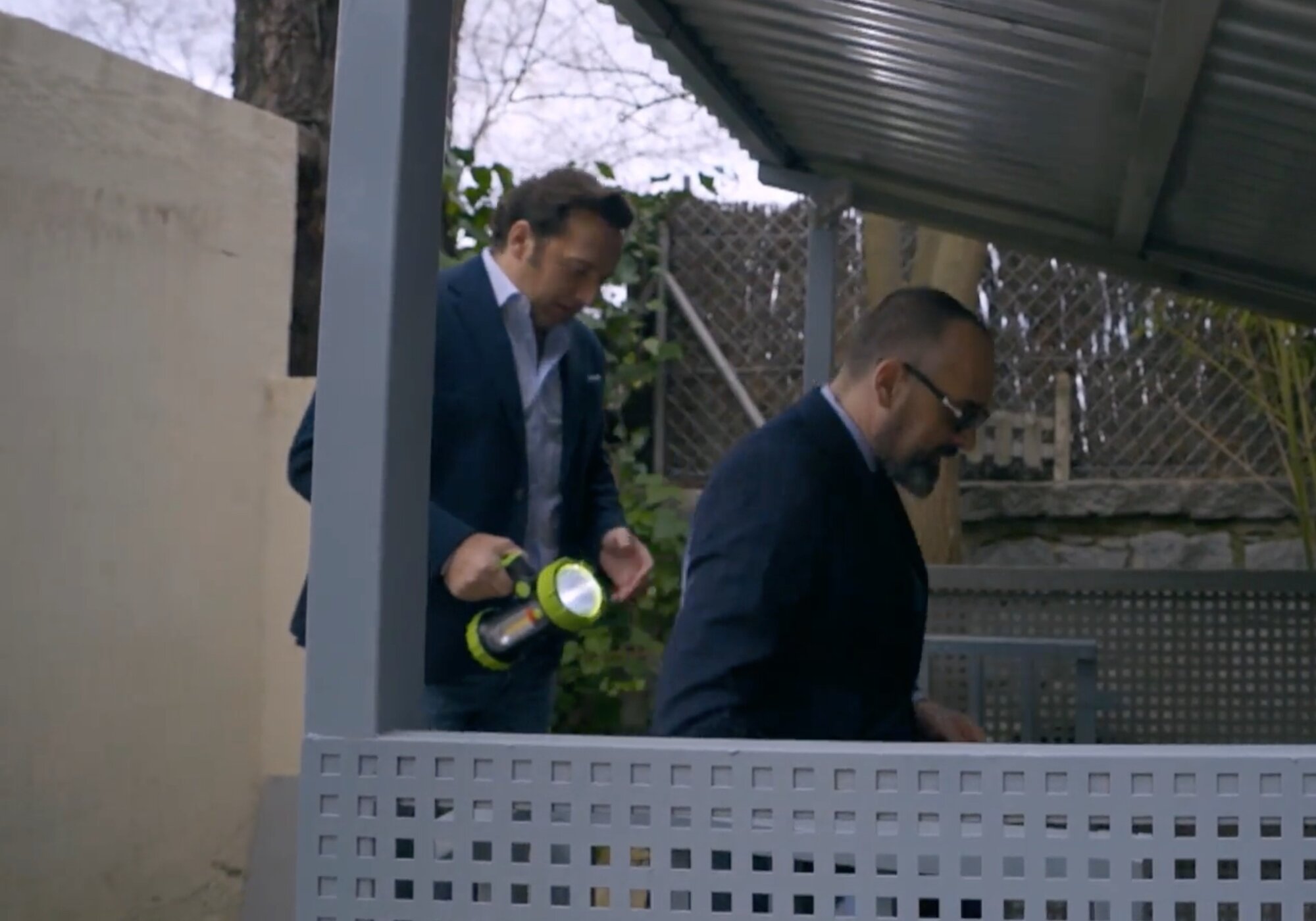 Iker Jiménez y Risto Mejide entran en el búnker para tener la entrevista