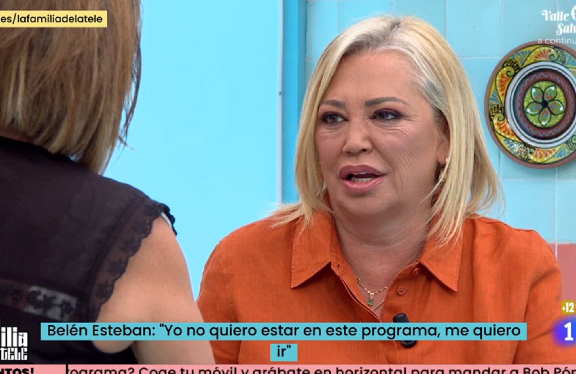 Belén Esteban se abre a María Patiño en 'La familia de la tele'