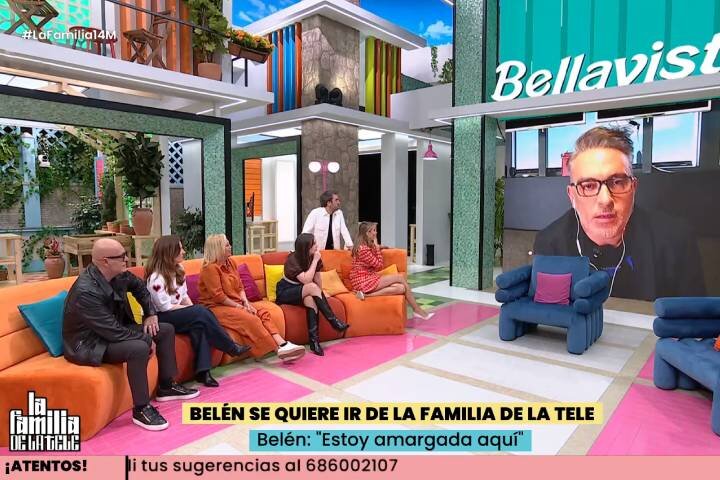 Kiko Hernández interviene por videollamada en &#39;La familia de la tele&#39;