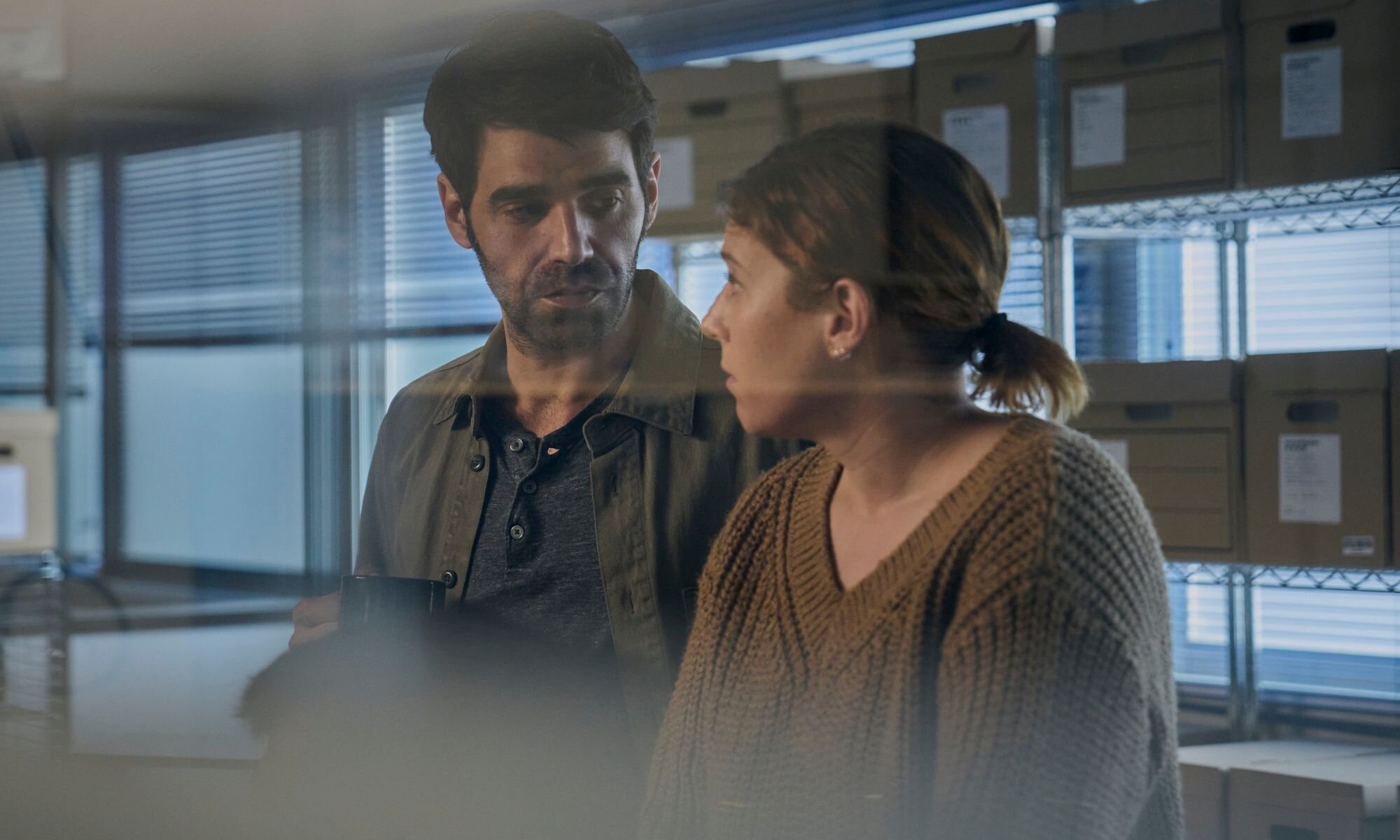 David Verdaguer y Ángela Cervantes en 'El mal invisible'