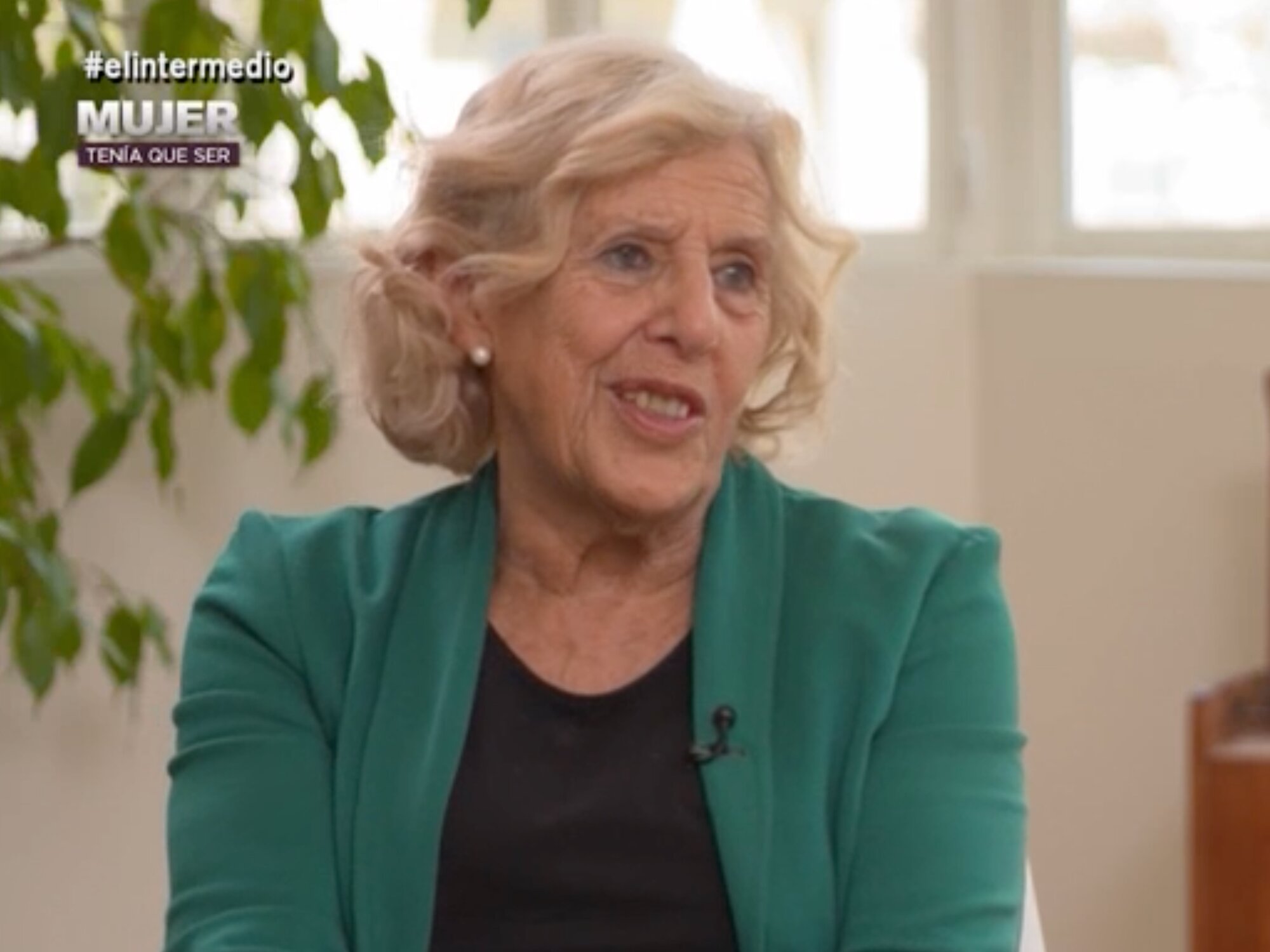 Manuela Carmena es entrevistada en &#39;El intermedio&#39; de laSexta