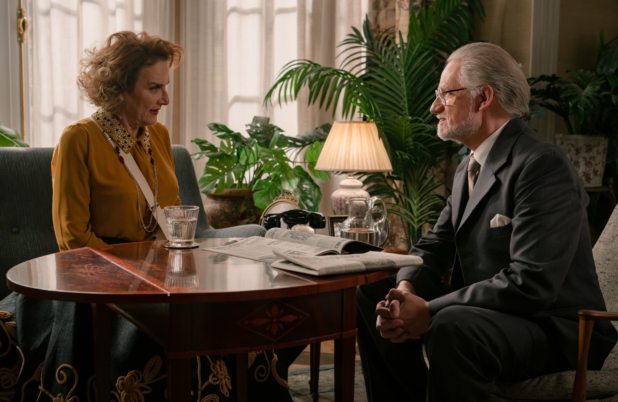 Doña Clara habla con Damián en 'Sueños de libertad'