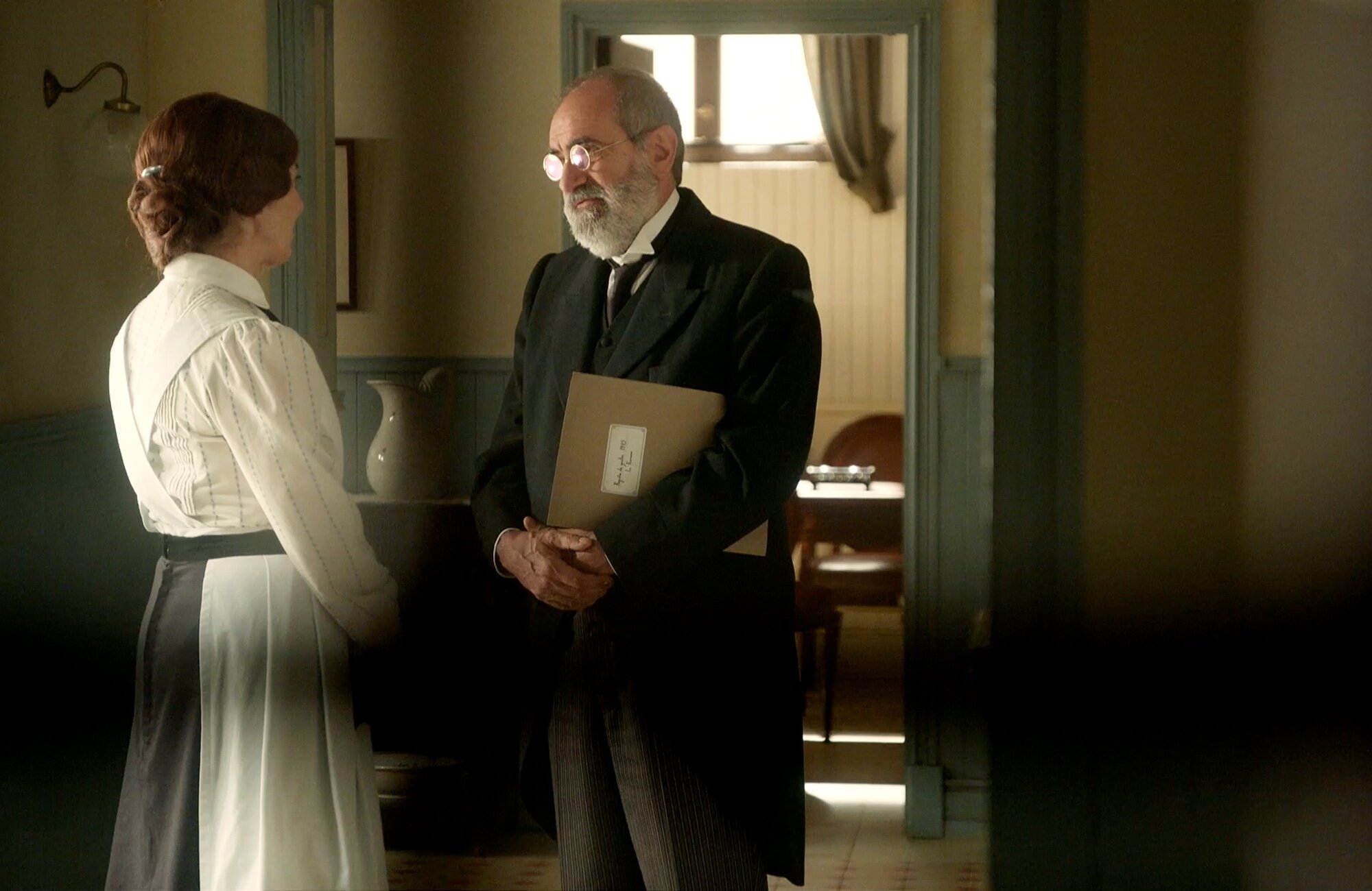 Rómulo en una de las escenas del episodio 601 de &#39;La promesa&#39;