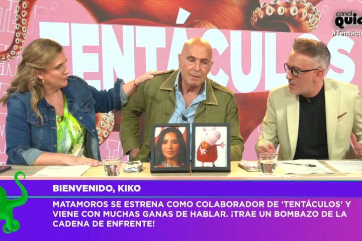 Carlota Corredera, Kiko Matamoros y Kiko Hernández en &#39;Tentáculos&#39;