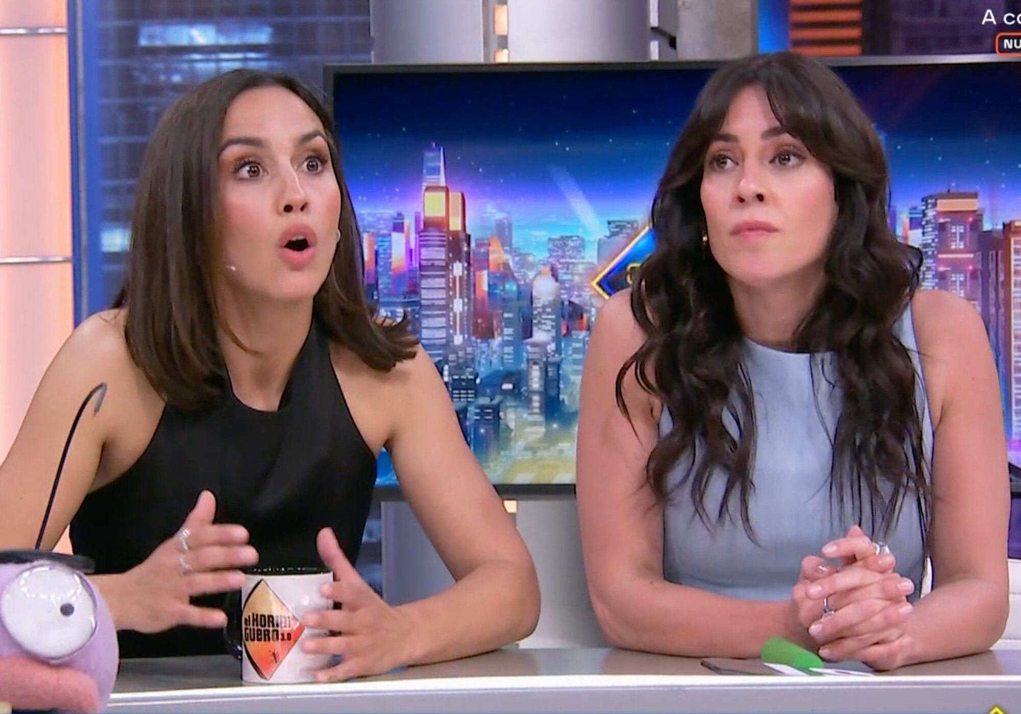 Megan Montaner y Eva Ugarte, invitadas de 'El hormiguero'