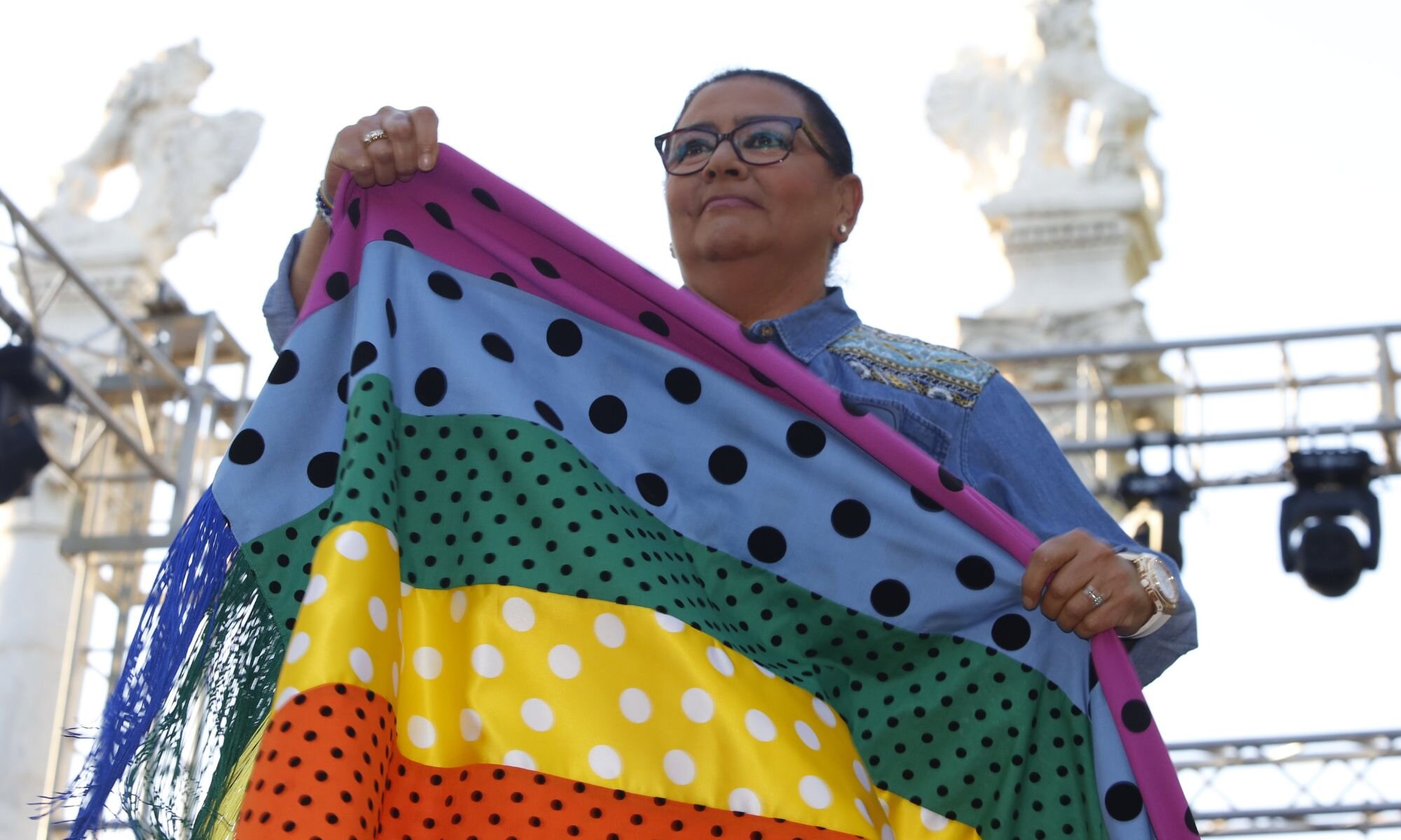 María del Monte, en el pregón del Orgullo LGTBIQ+