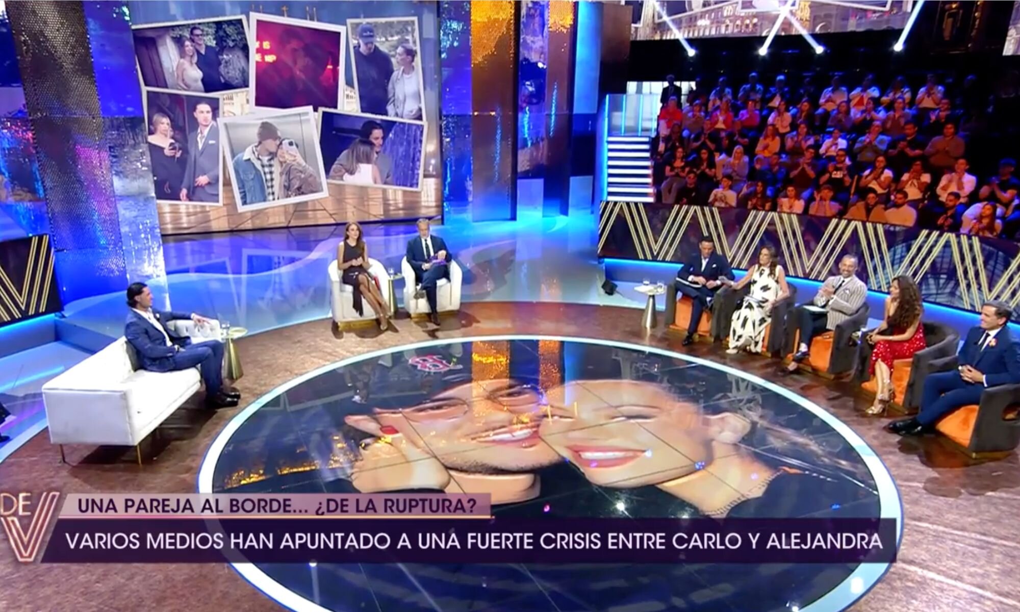 Carlo Costanzia en el plató de &#39;¡De viernes!&#39;