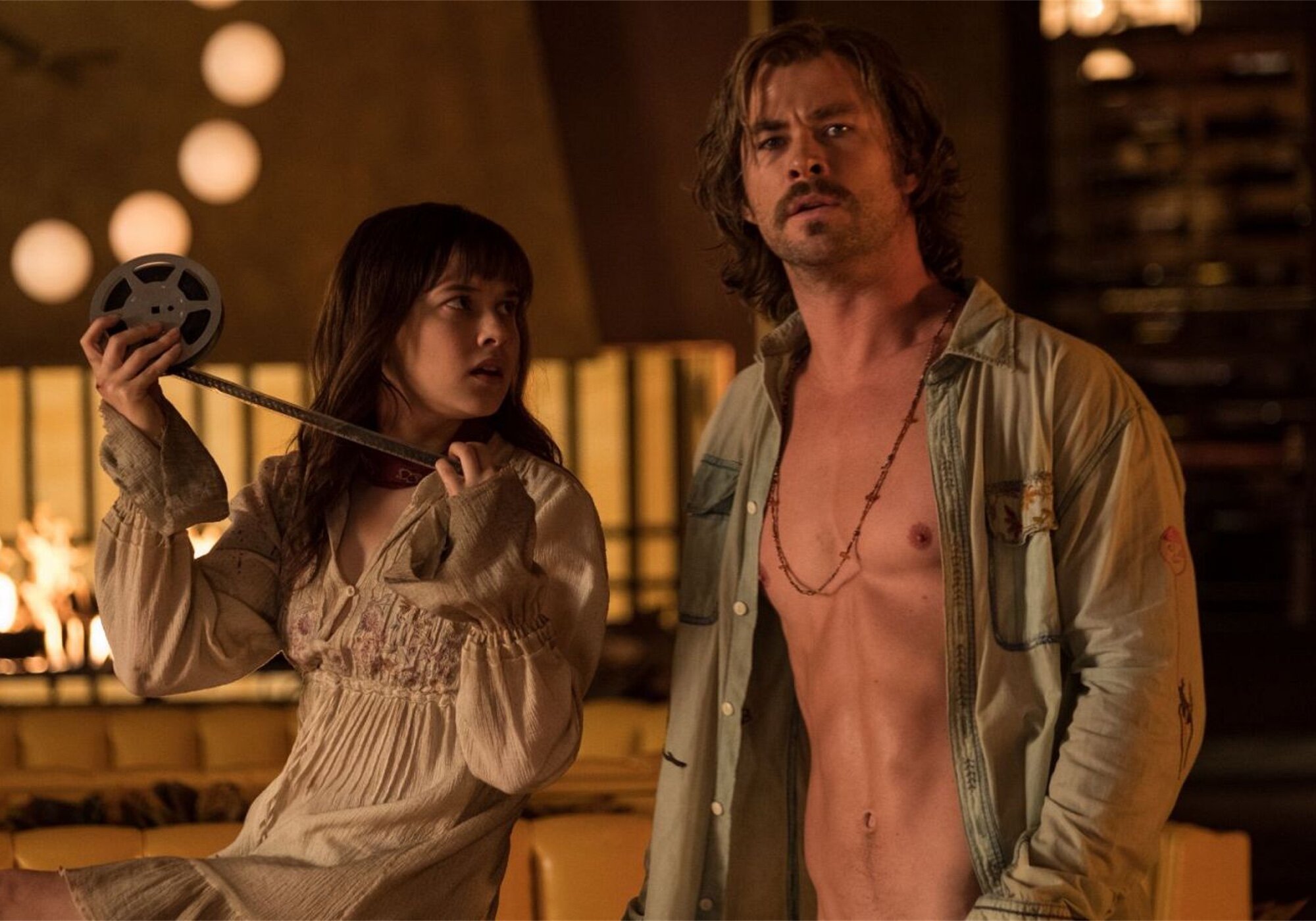 Fotograma de la película "Malos tiempos en el Royale'