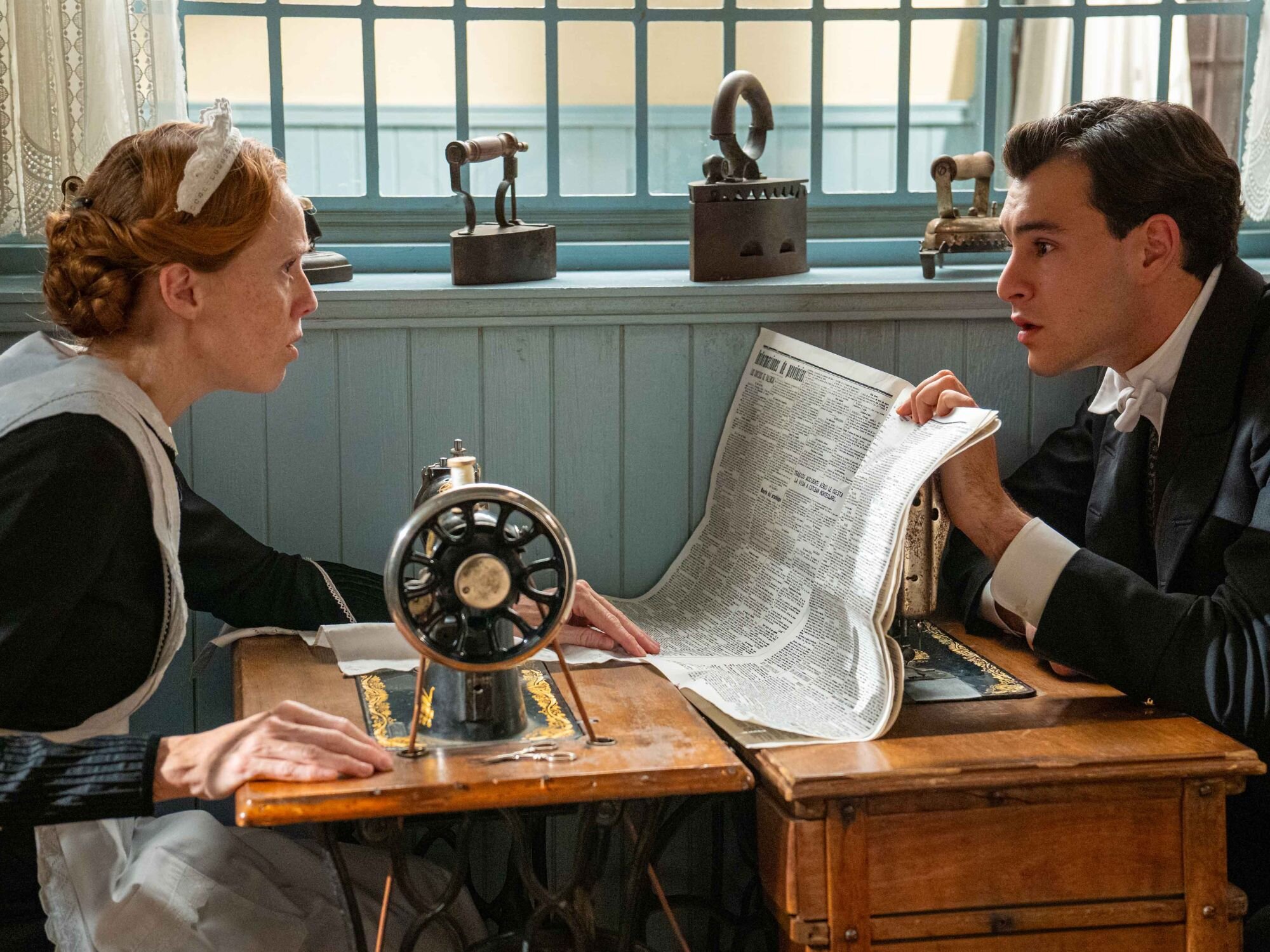 Pía y Curro, en 'La promesa'