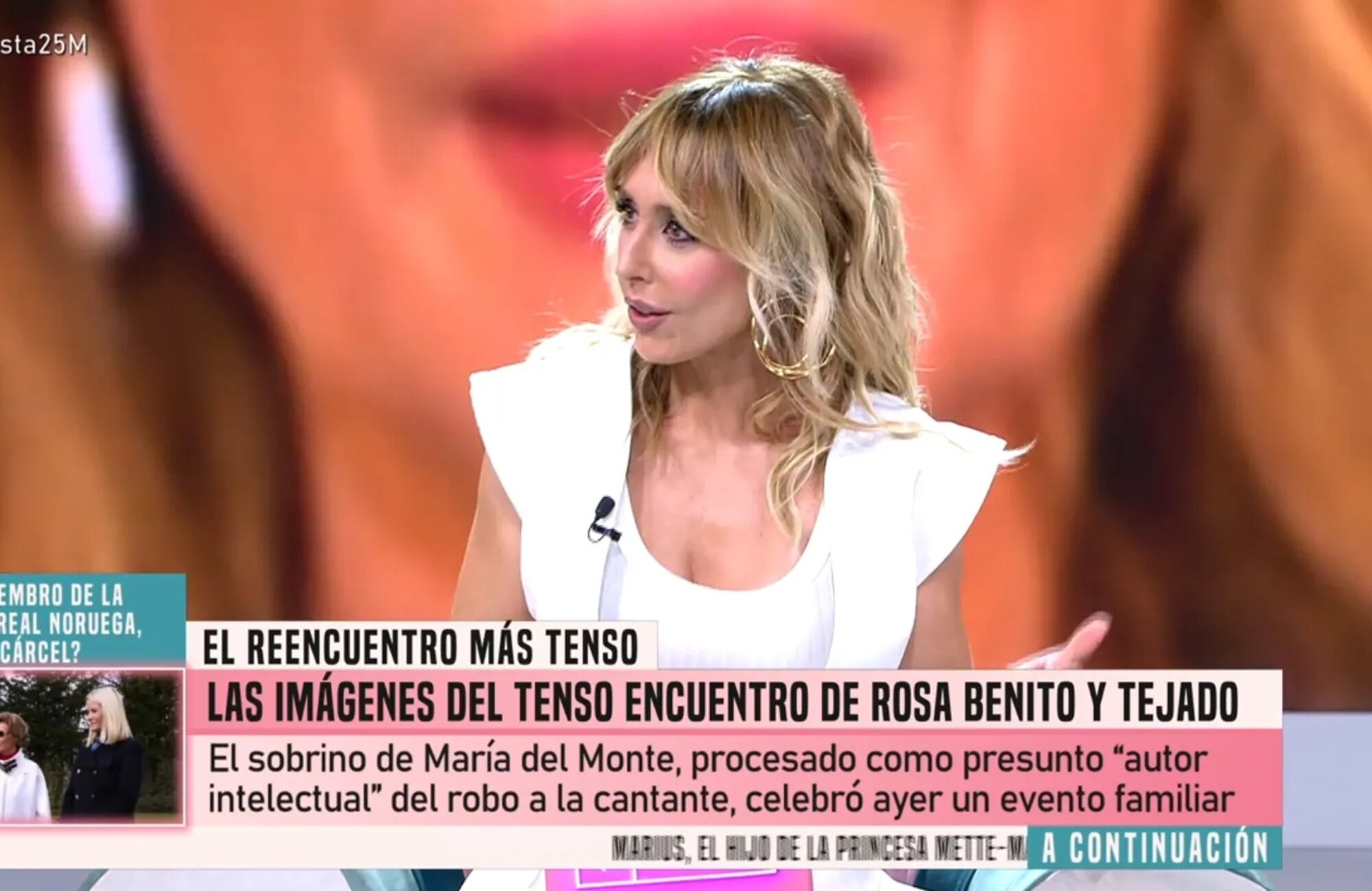 Emma García al frente de 'Fiesta'