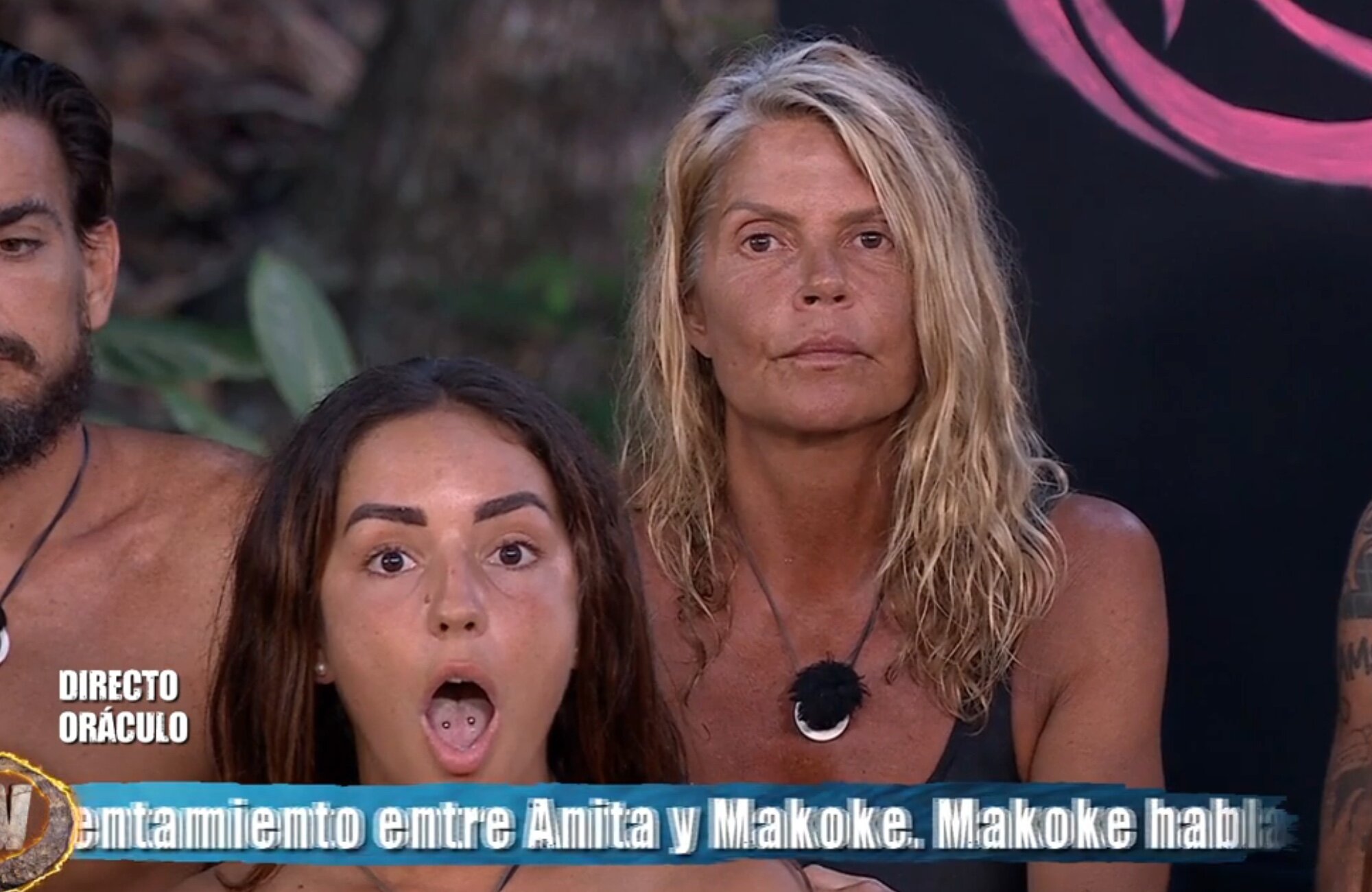 Anita se sorprende de la confesión de Makoke en 'Supervivientes'